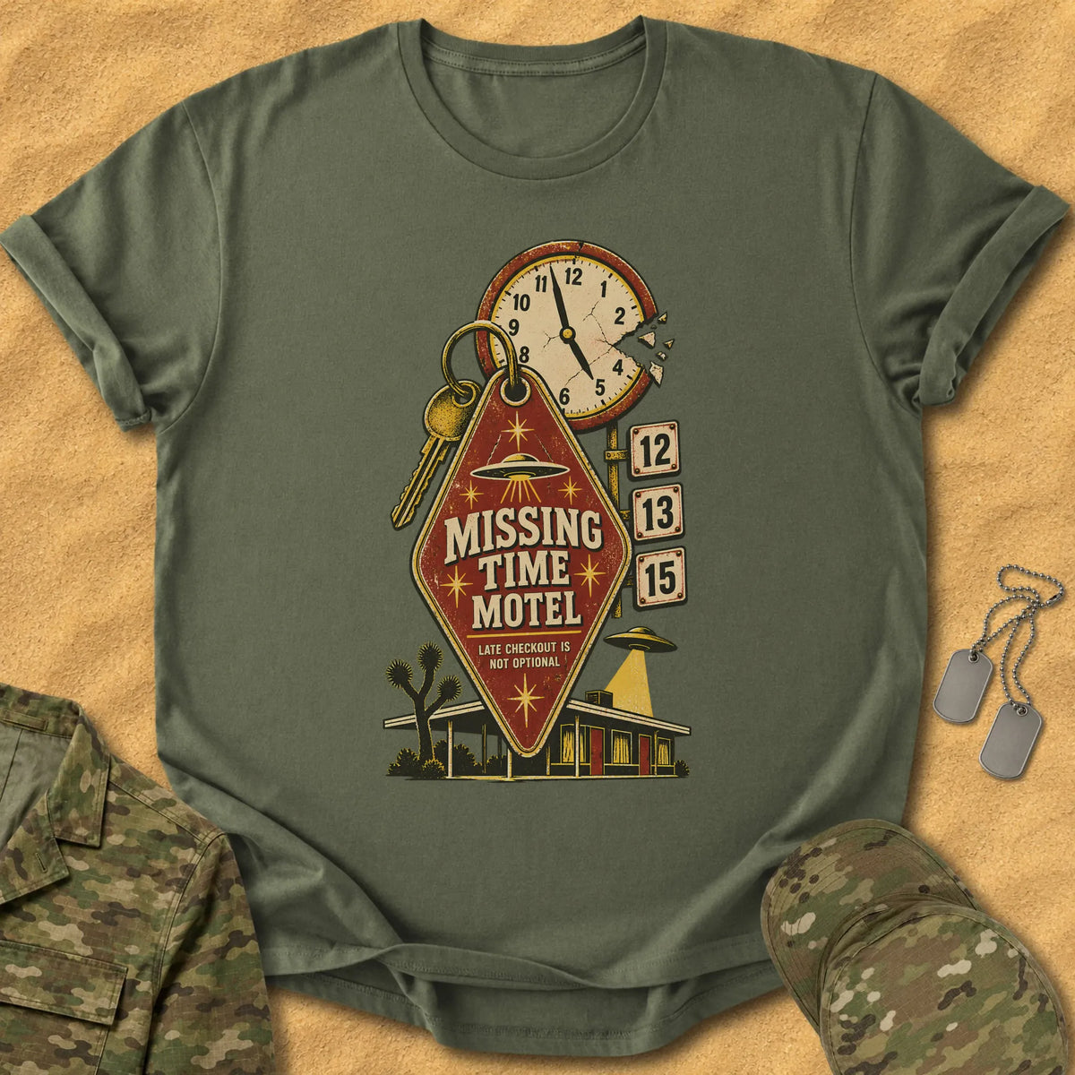 T-Shirt Missing Time Motel T-Shirt