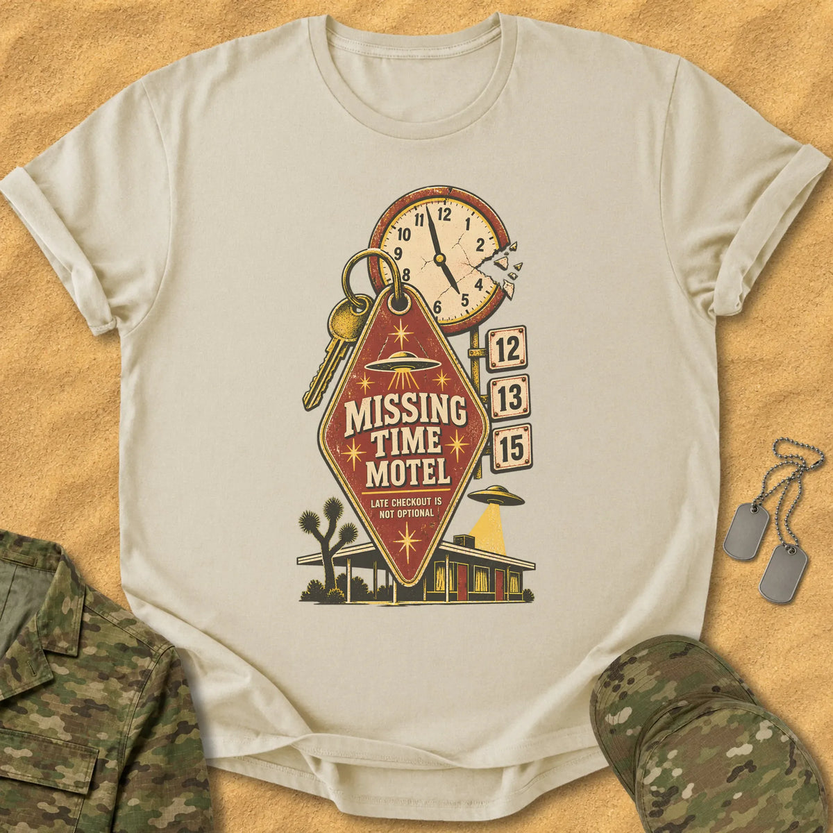 T-Shirt Missing Time Motel T-Shirt