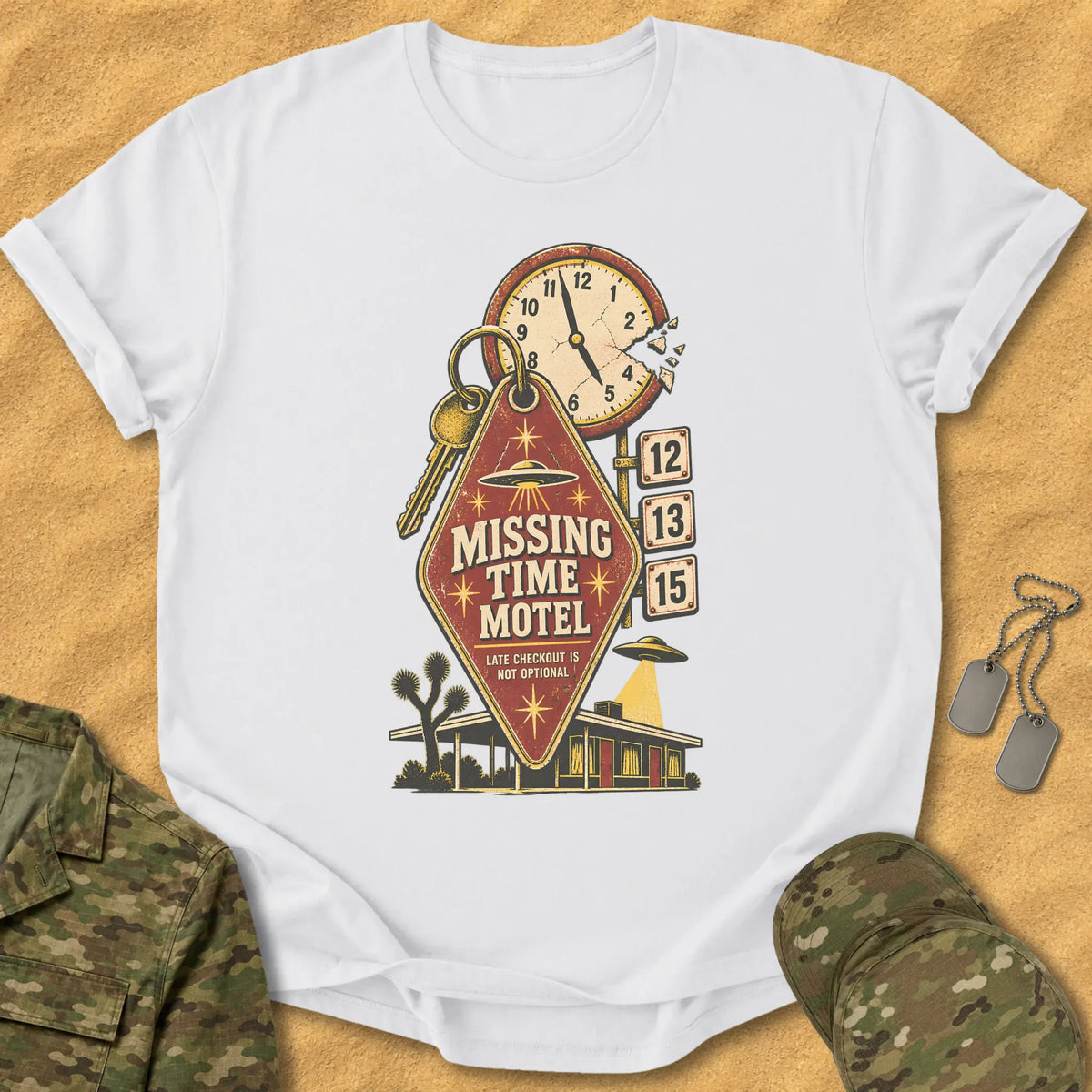 T-Shirt Missing Time Motel T-Shirt
