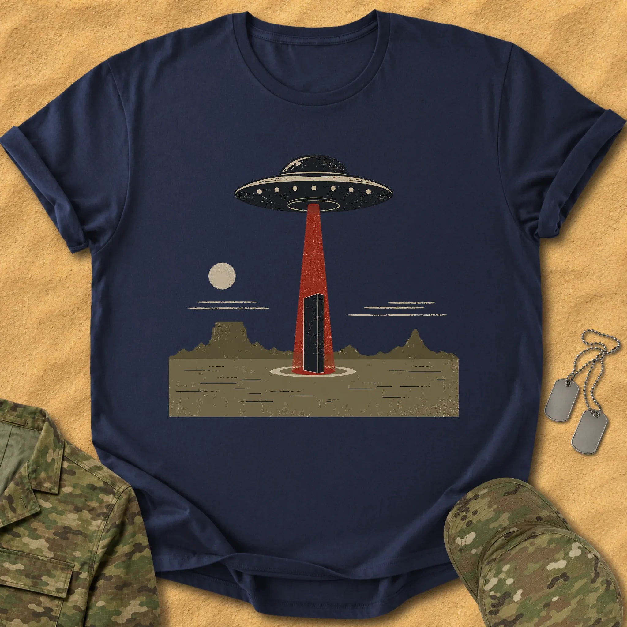 T-Shirt Monolith Placement T-Shirt