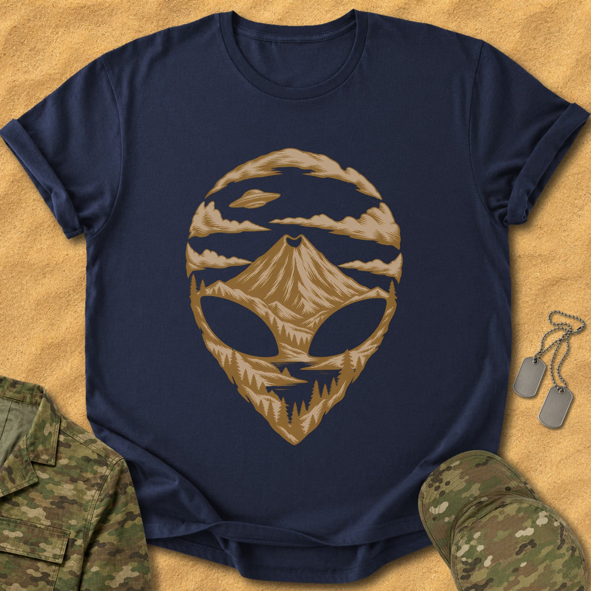 T-Shirt Volcanic Signal T-Shirt