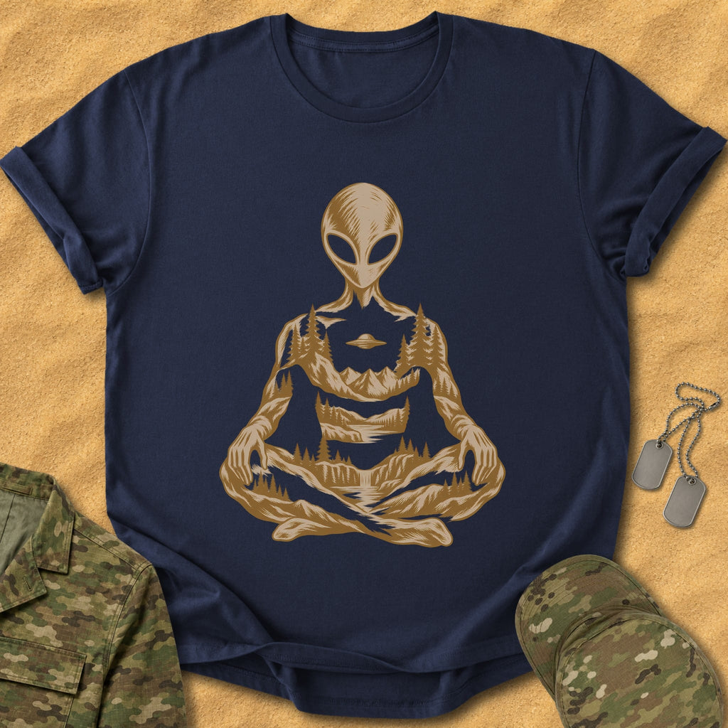 T-Shirt Seated Terrace Alien T-Shirt