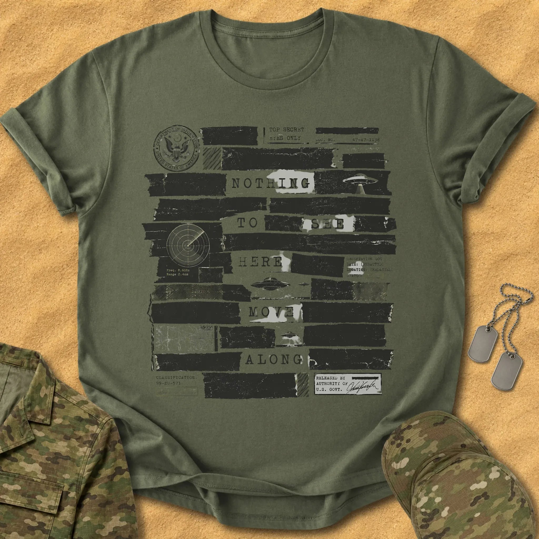 T-Shirt Nothing to See T-Shirt