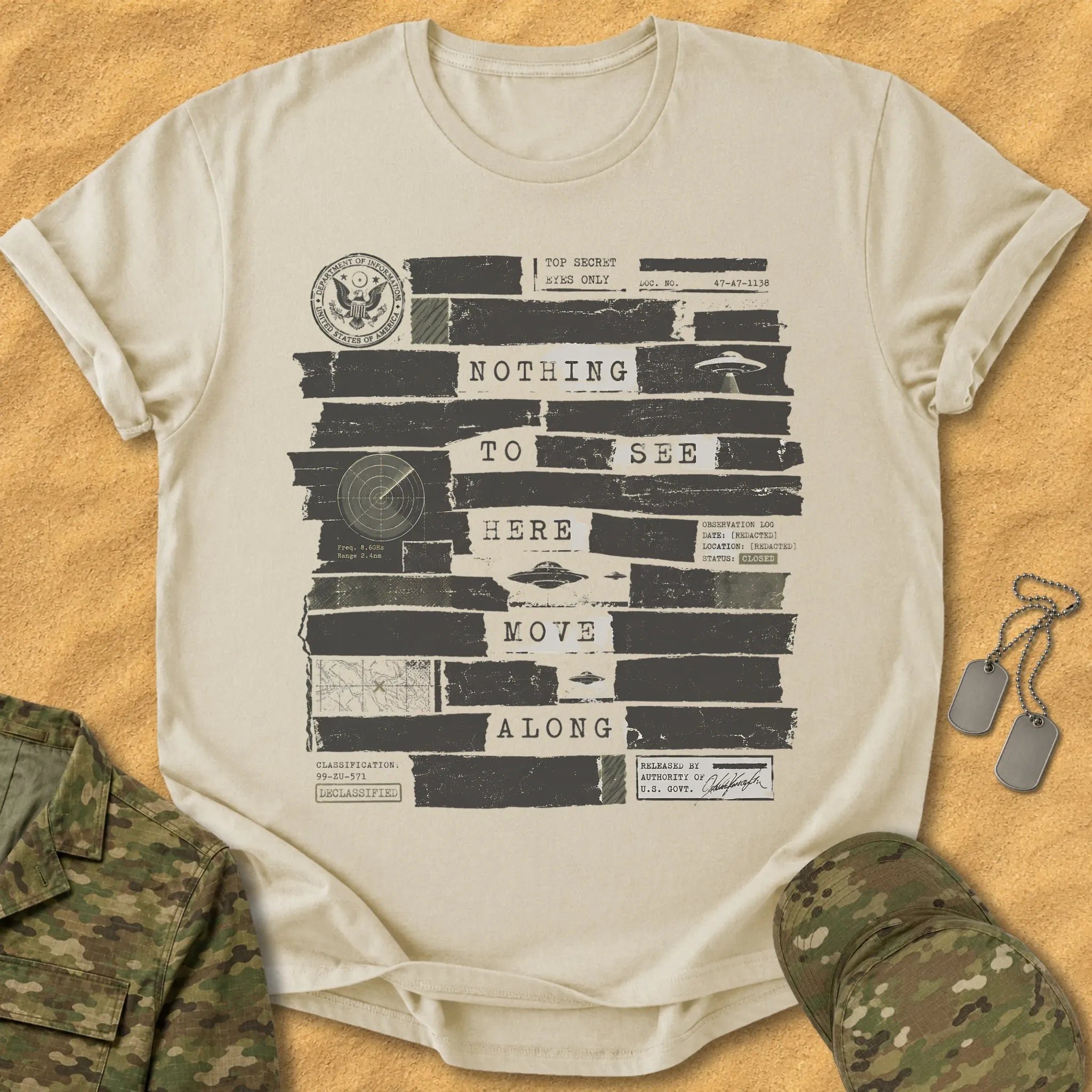 T-Shirt Nothing to See T-Shirt
