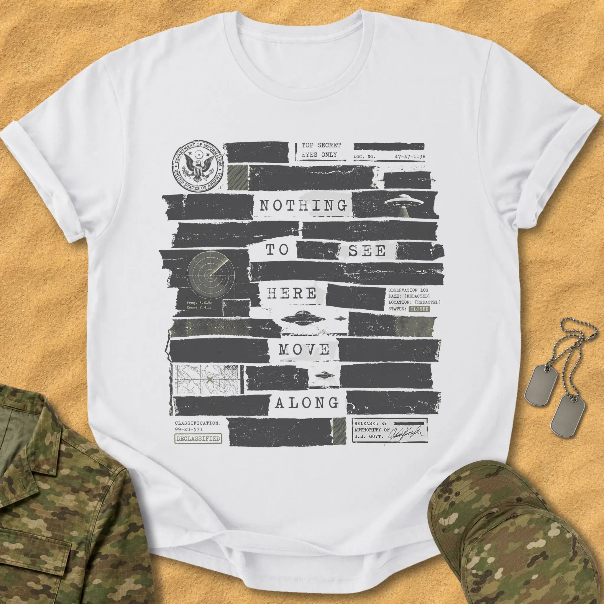 T-Shirt Nothing to See T-Shirt