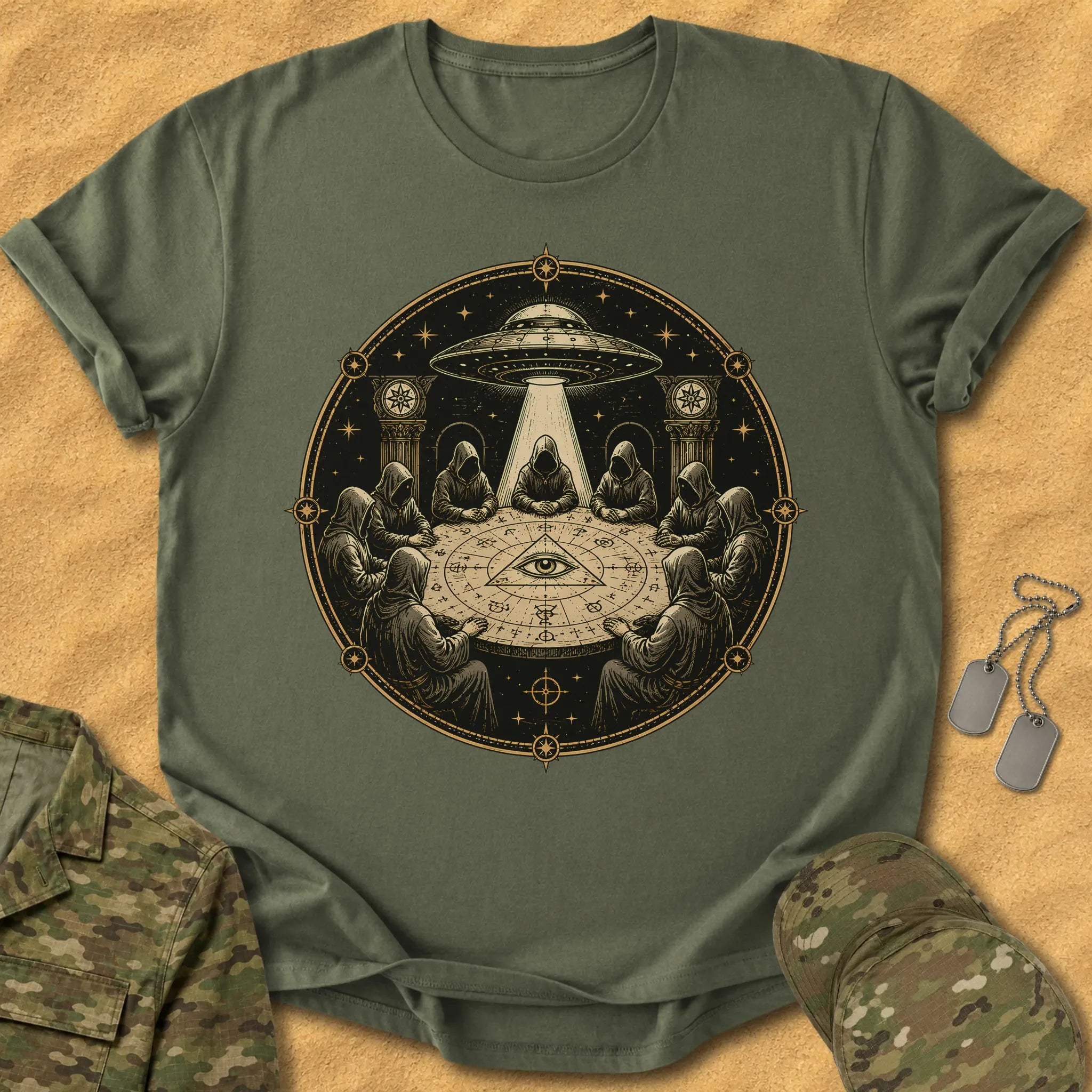 T-Shirt Occult Ceremonial Meeting T-Shirt