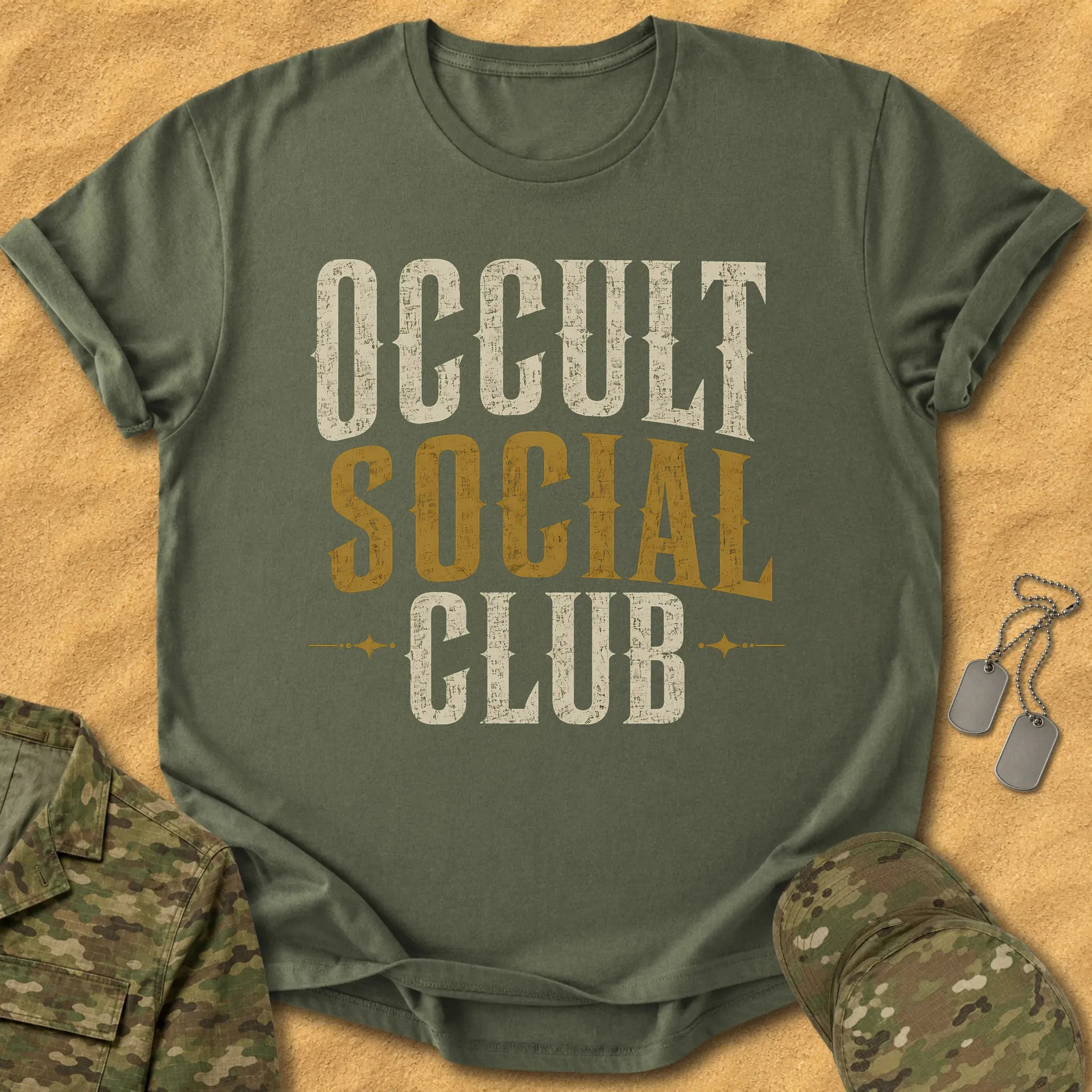 T-Shirt Occult Social Club T-Shirt