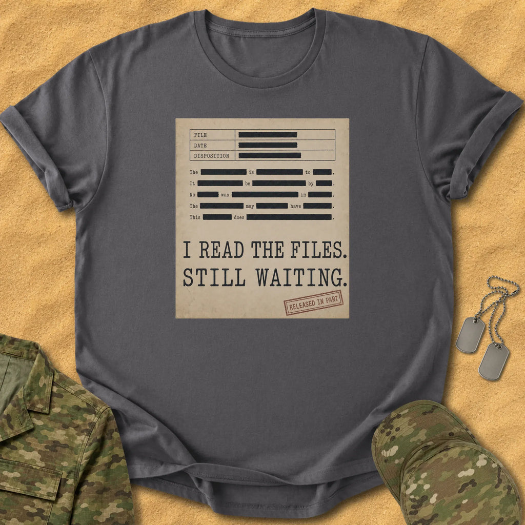 T-Shirt Read the Files T-Shirt