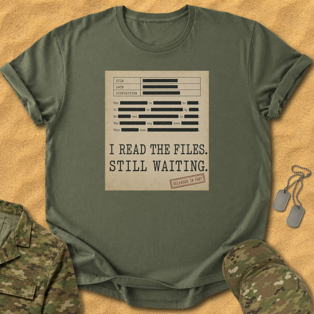 T-Shirt Read the Files T-Shirt