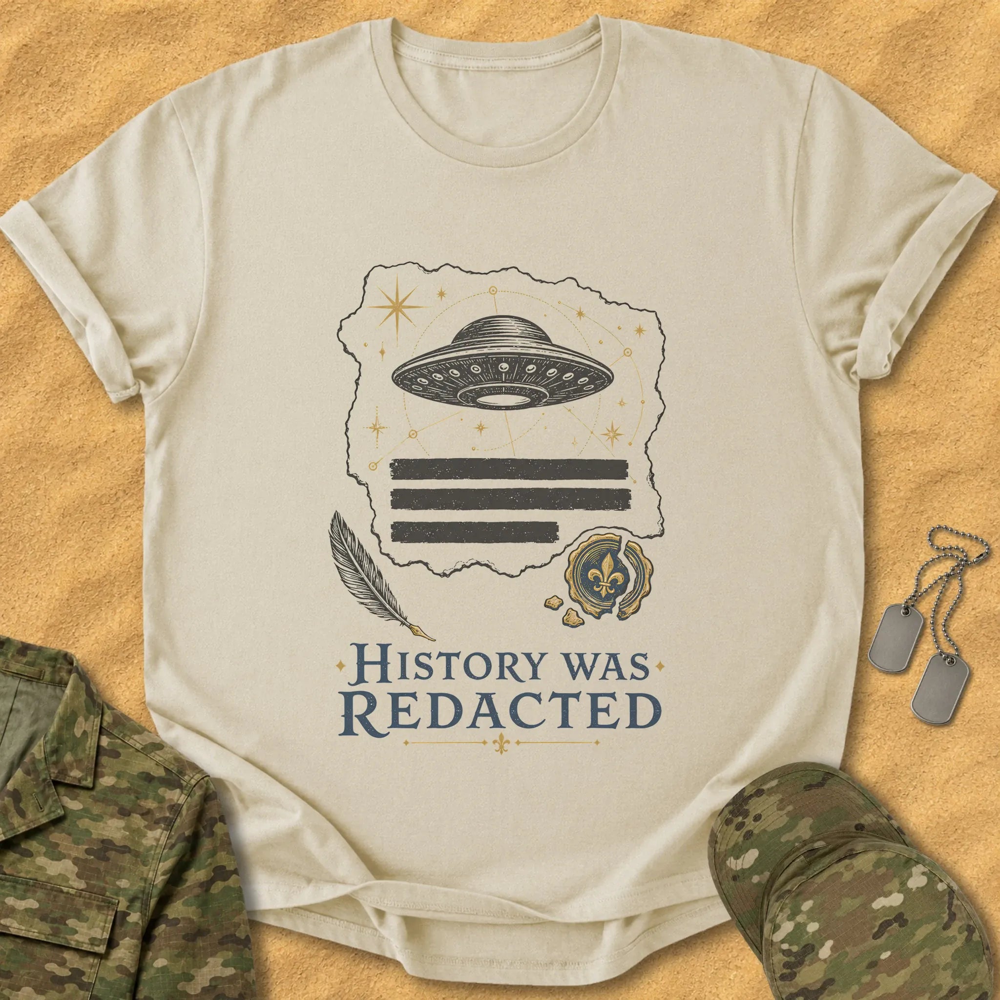 T-Shirt Redacted History T-Shirt