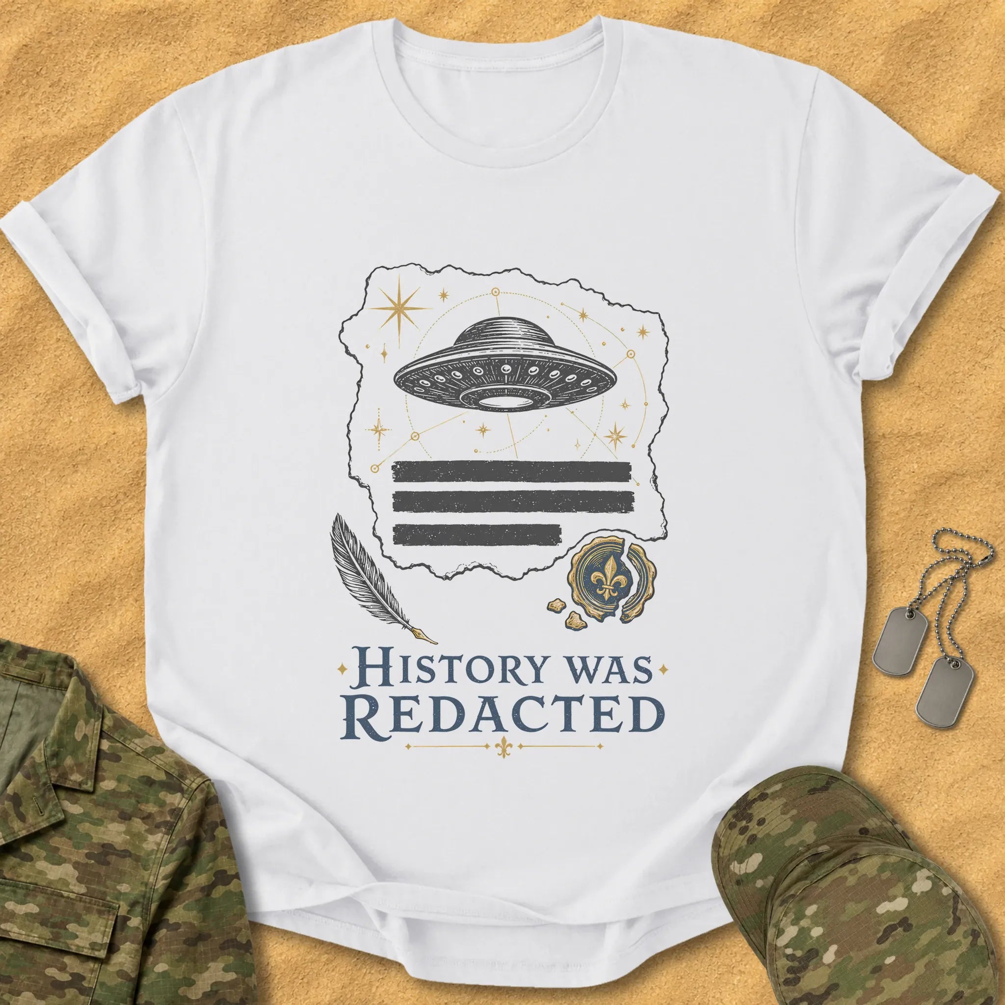T-Shirt Redacted History T-Shirt