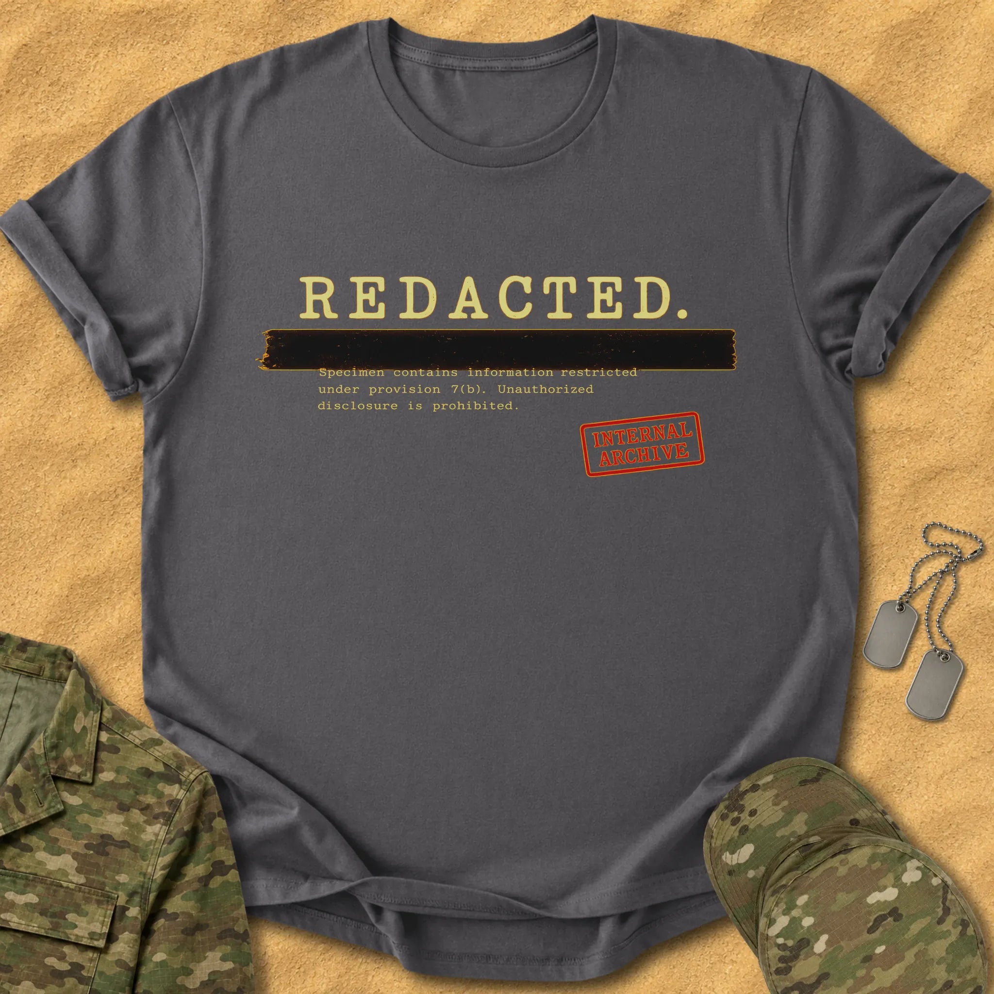 T-Shirt Redacted Specimen T-Shirt