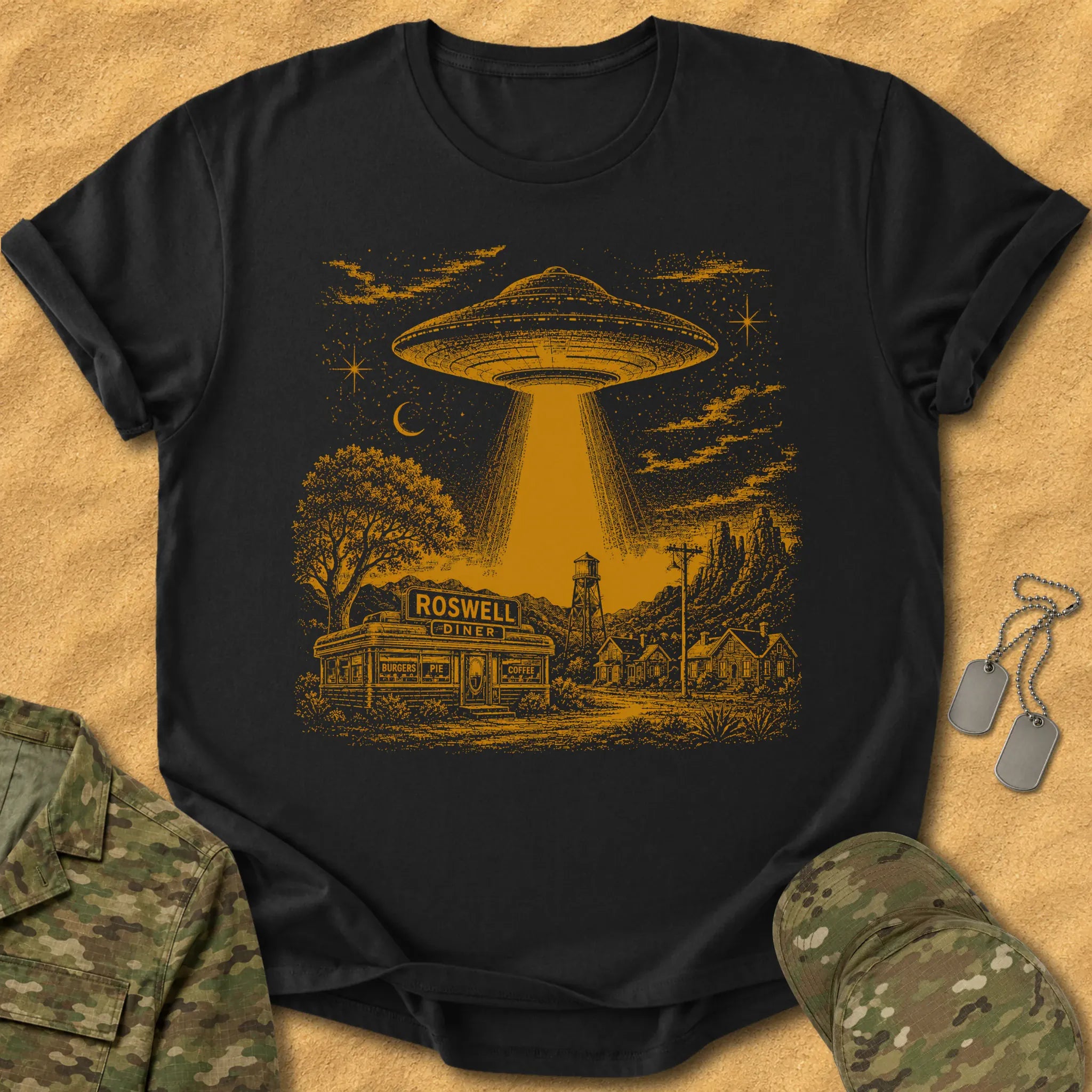 T-Shirt Roswell Saucer T-Shirt