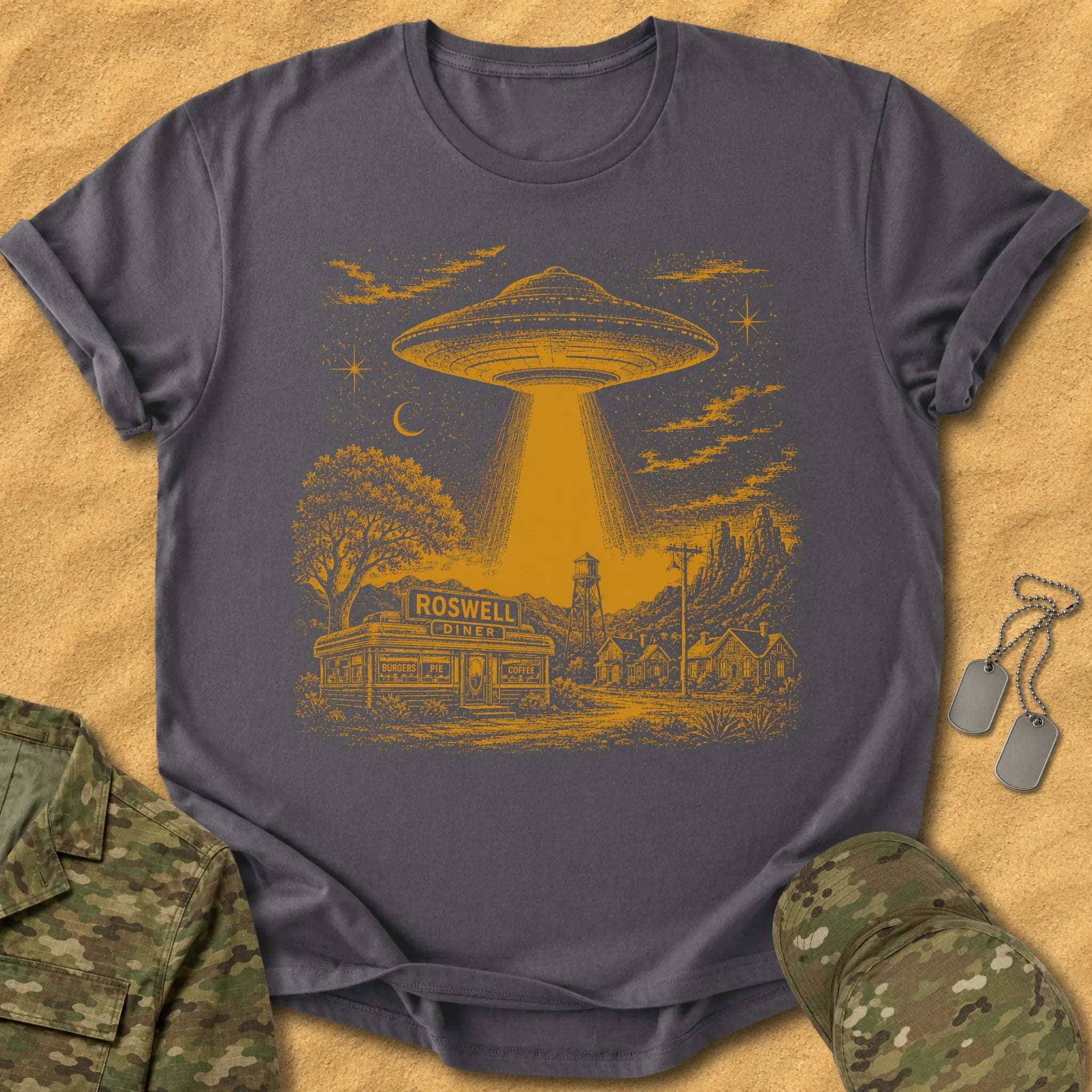 T-Shirt Roswell Saucer T-Shirt