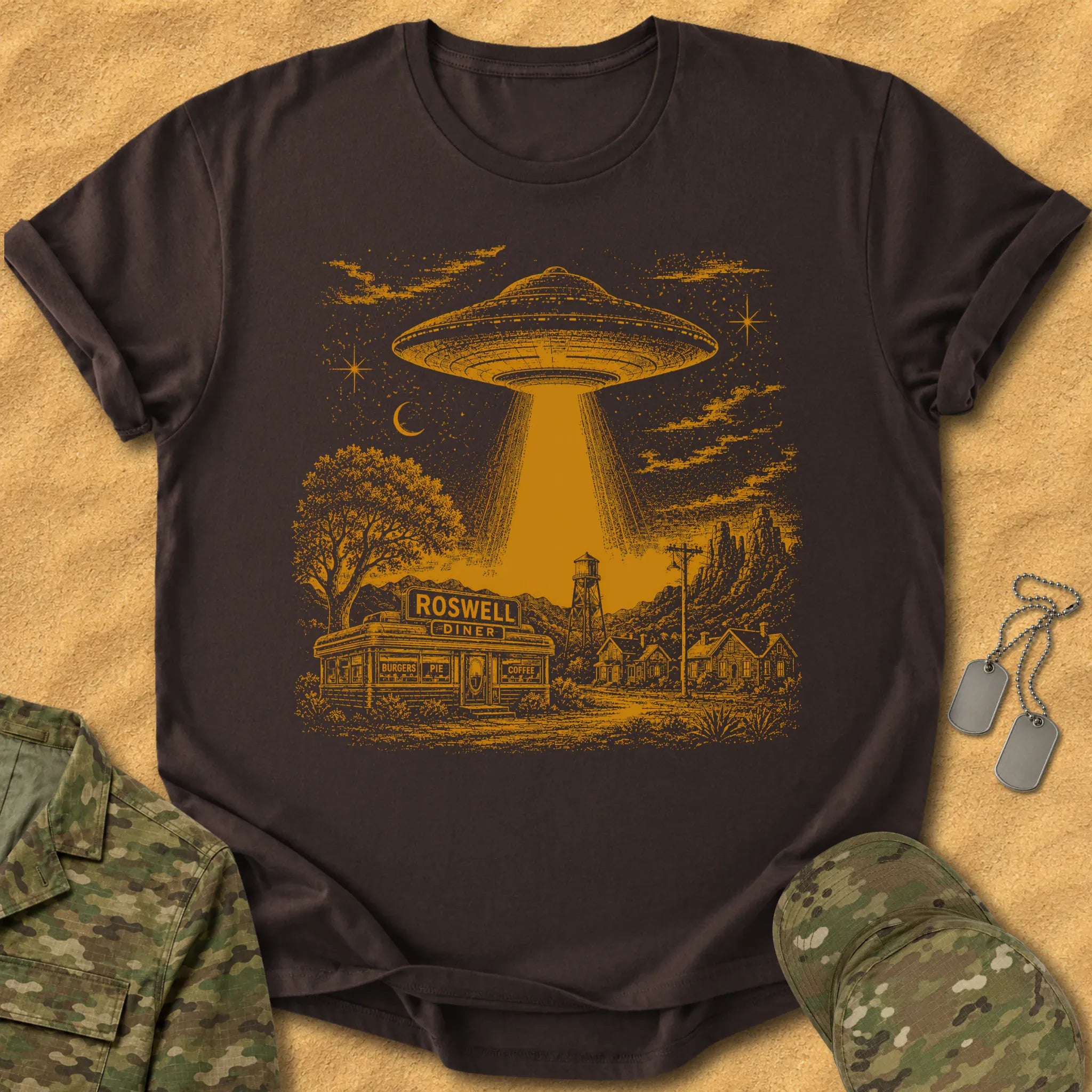 T-Shirt Roswell Saucer T-Shirt