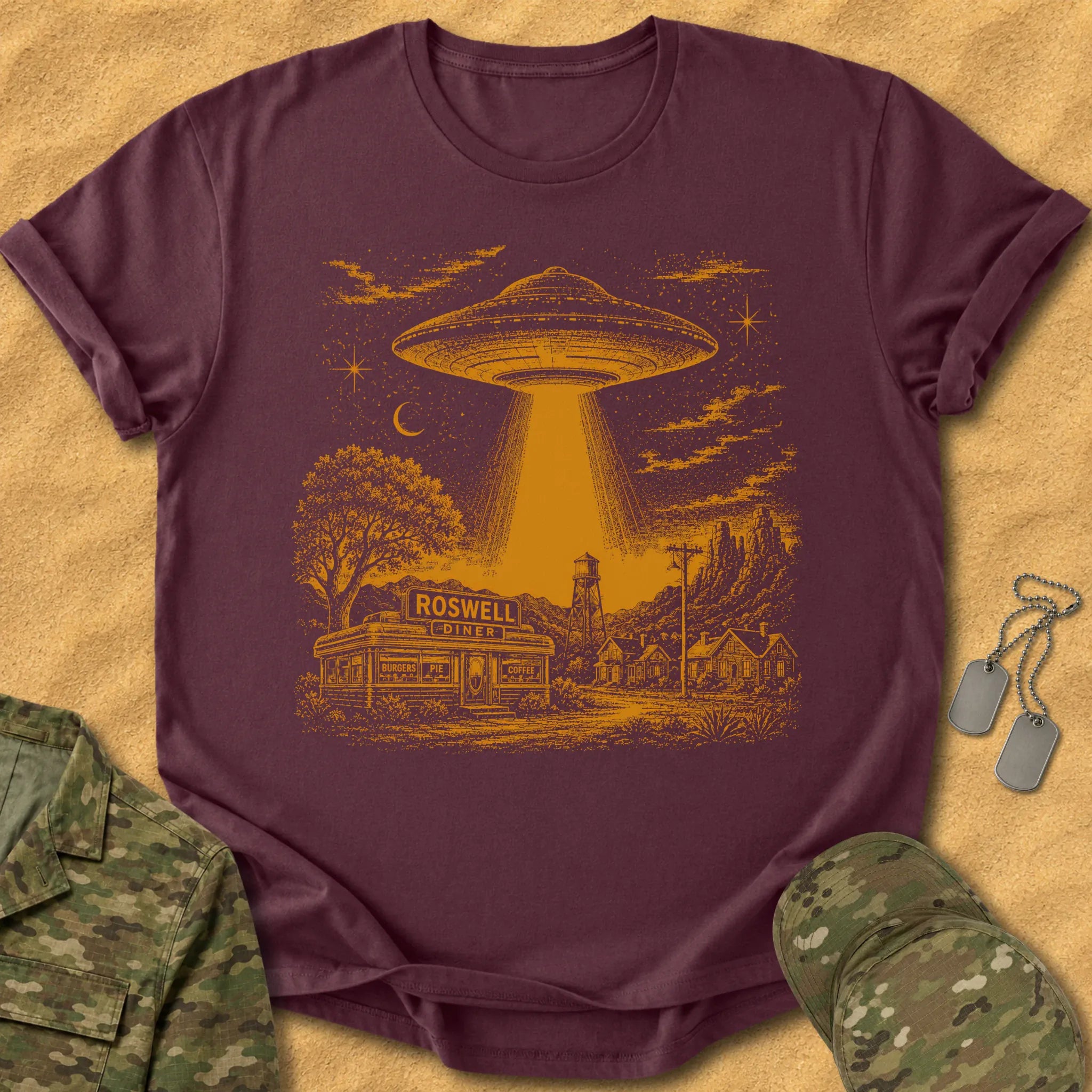 T-Shirt Roswell Saucer T-Shirt