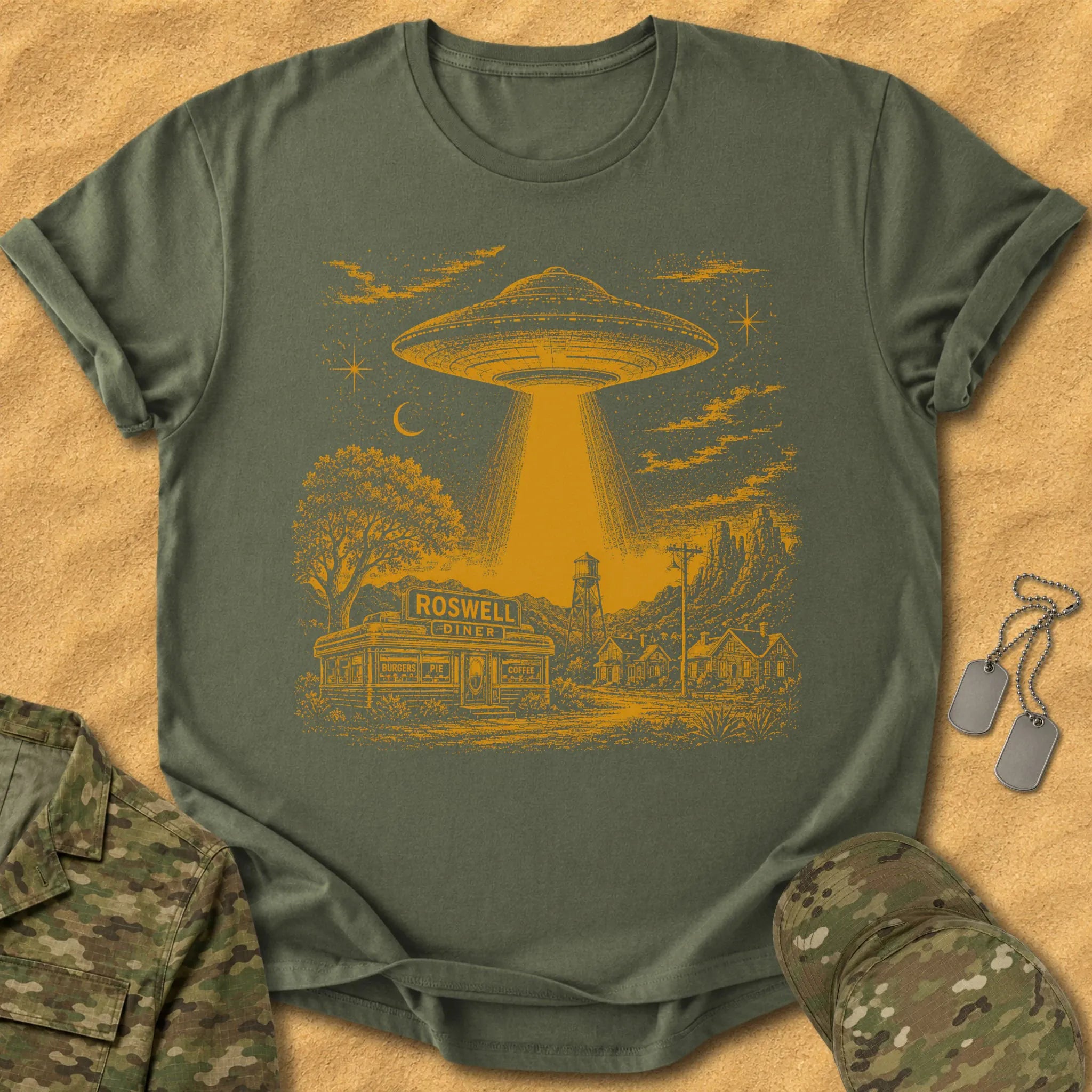 T-Shirt Roswell Saucer T-Shirt
