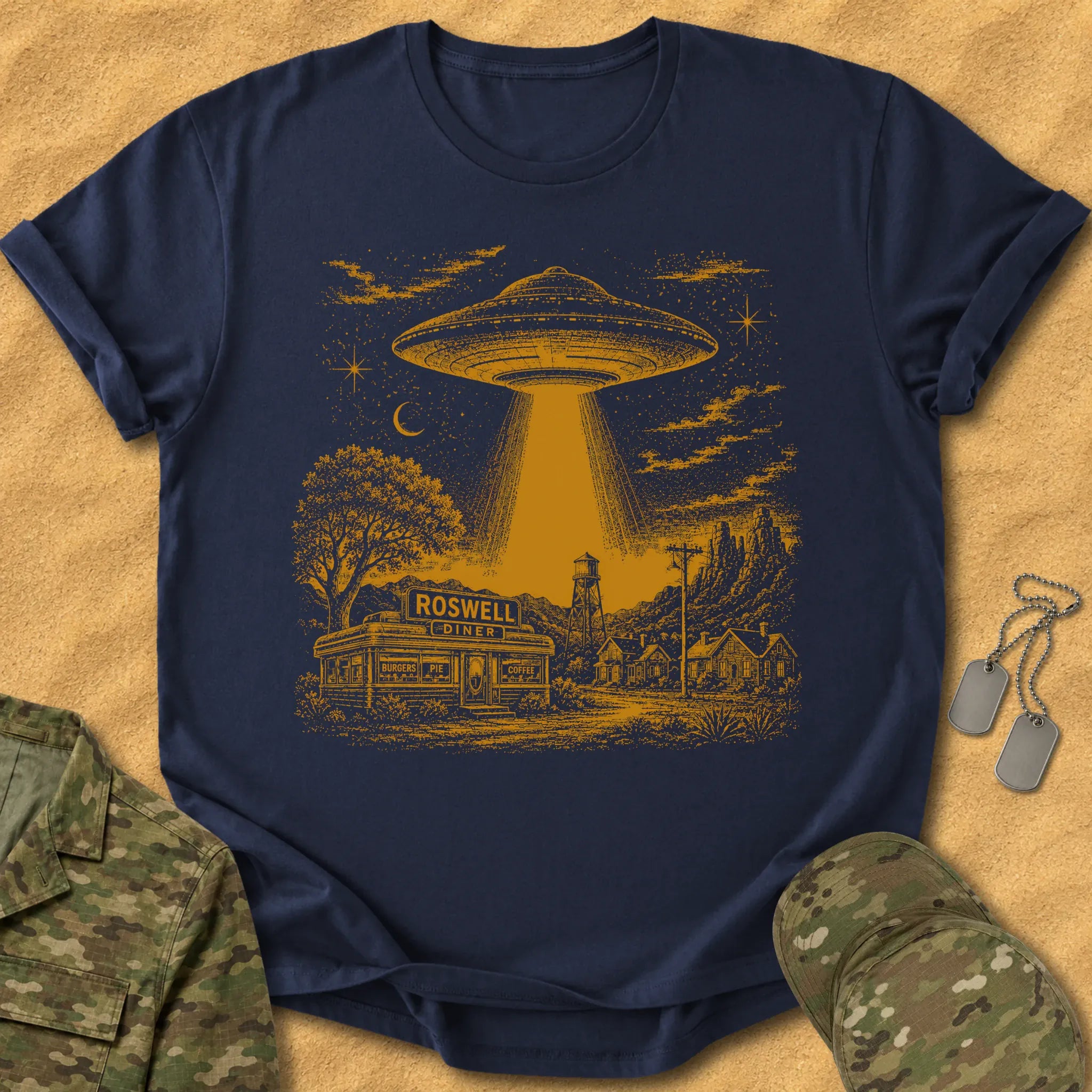 T-Shirt Roswell Saucer T-Shirt