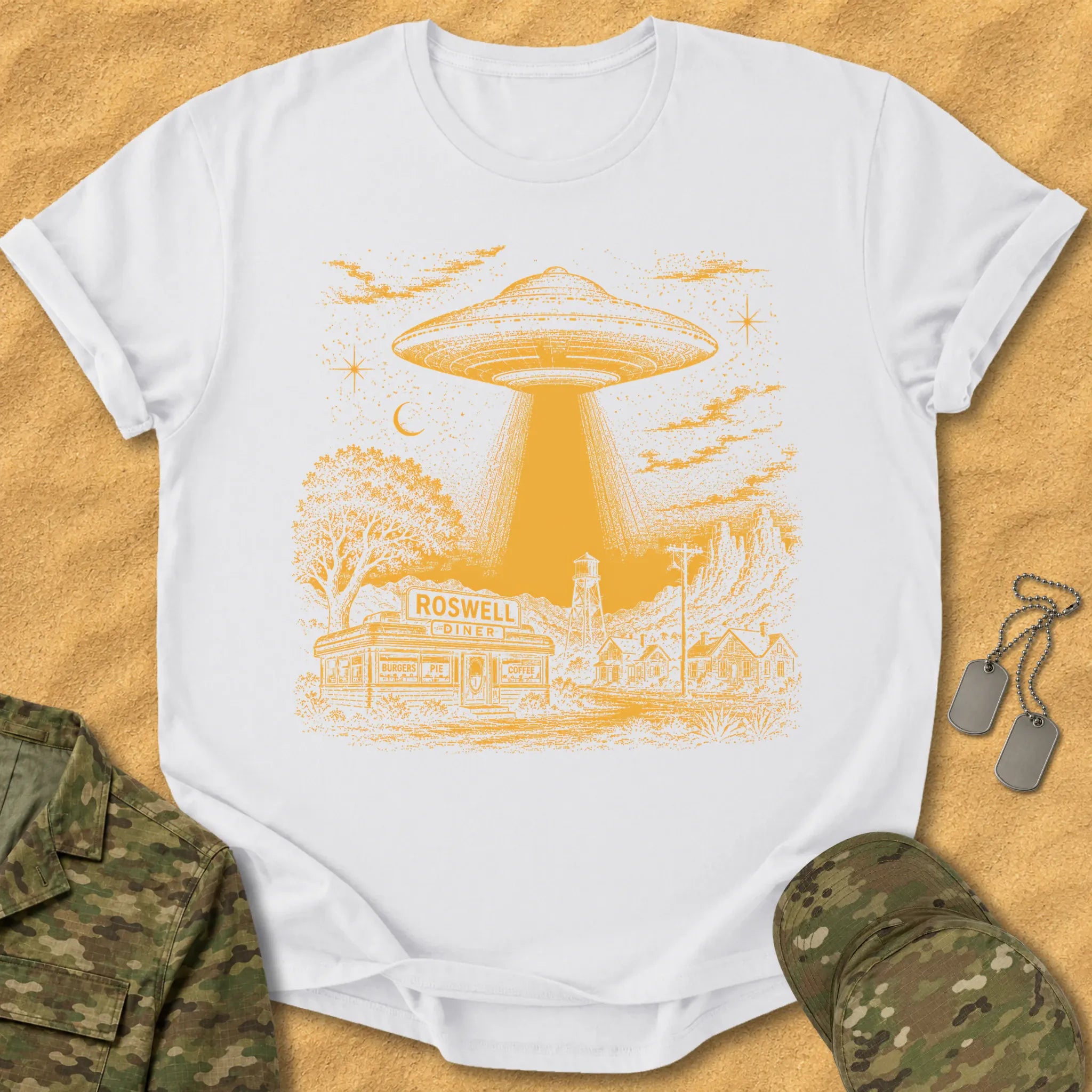 T-Shirt Roswell Saucer T-Shirt