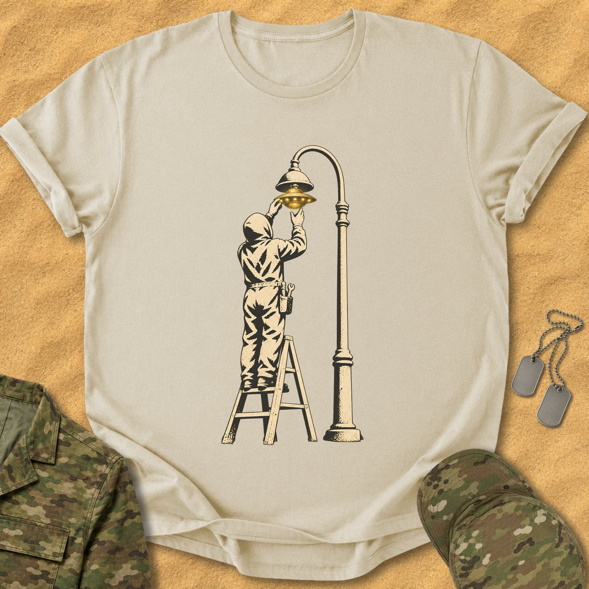 T-Shirt Lamp Lighter T-Shirt