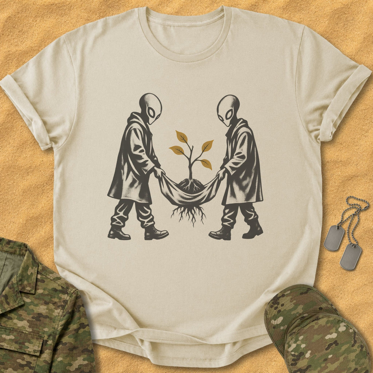 T-Shirt Brought Something Living T-Shirt