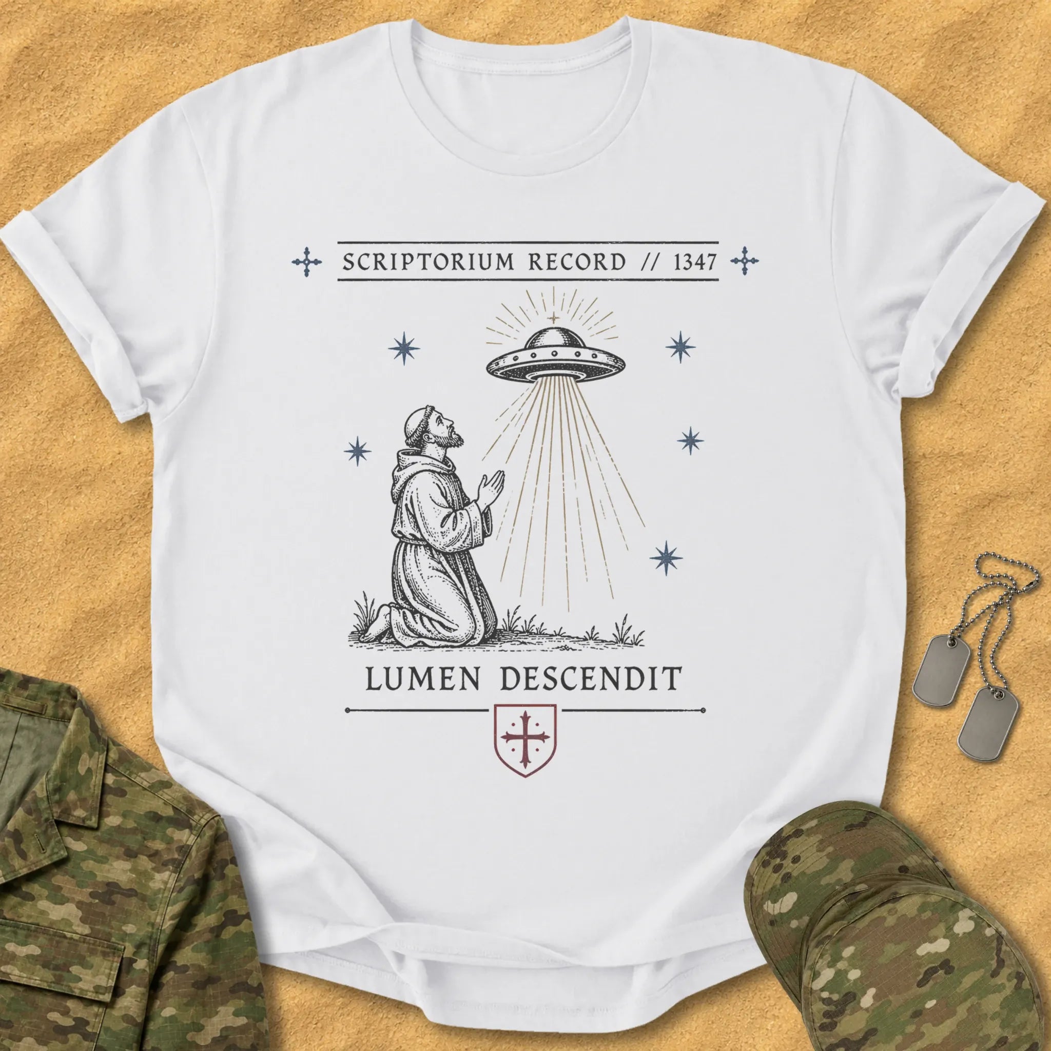 T-Shirt Scriptorium Record T-Shirt