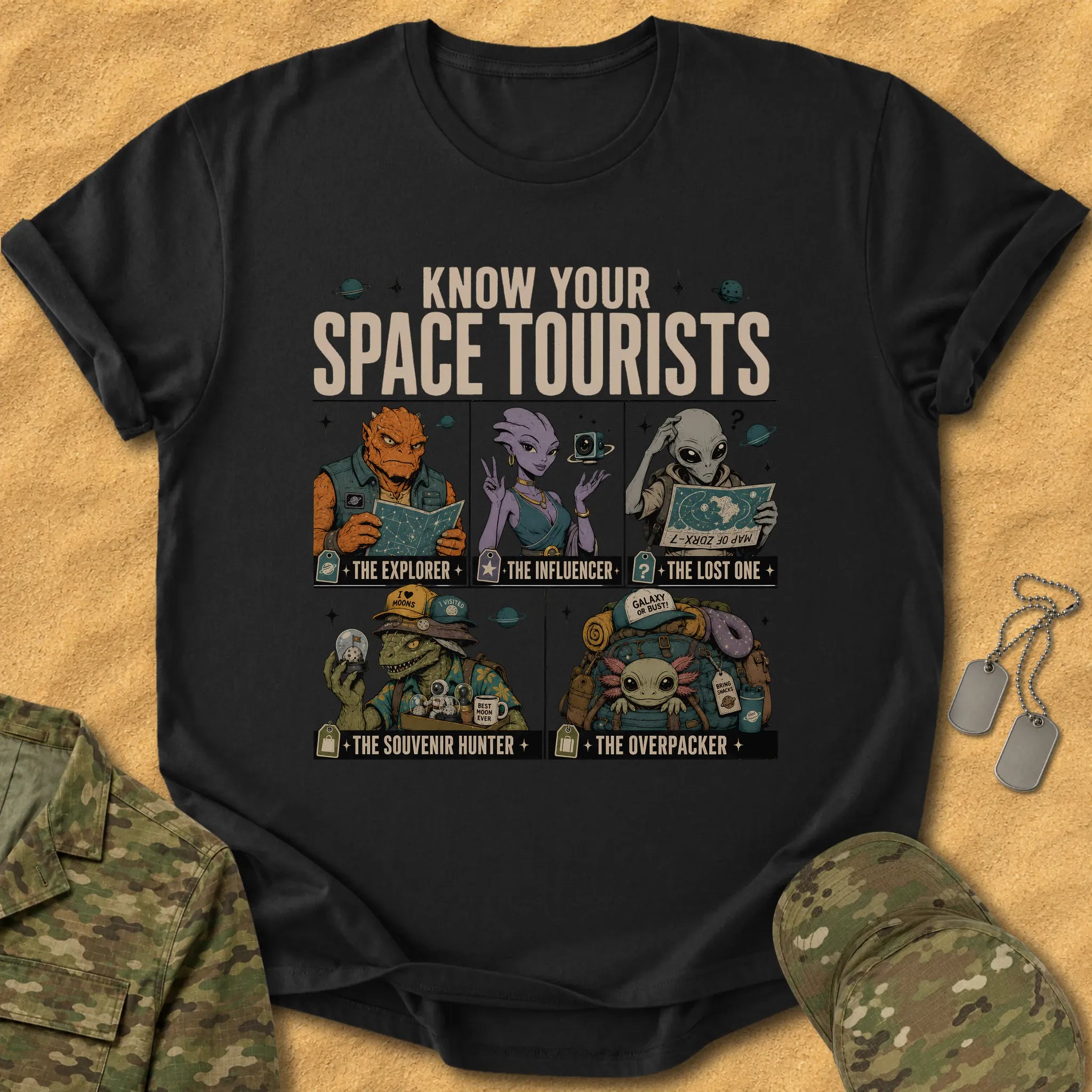 T-Shirt Space Tourists T-Shirt