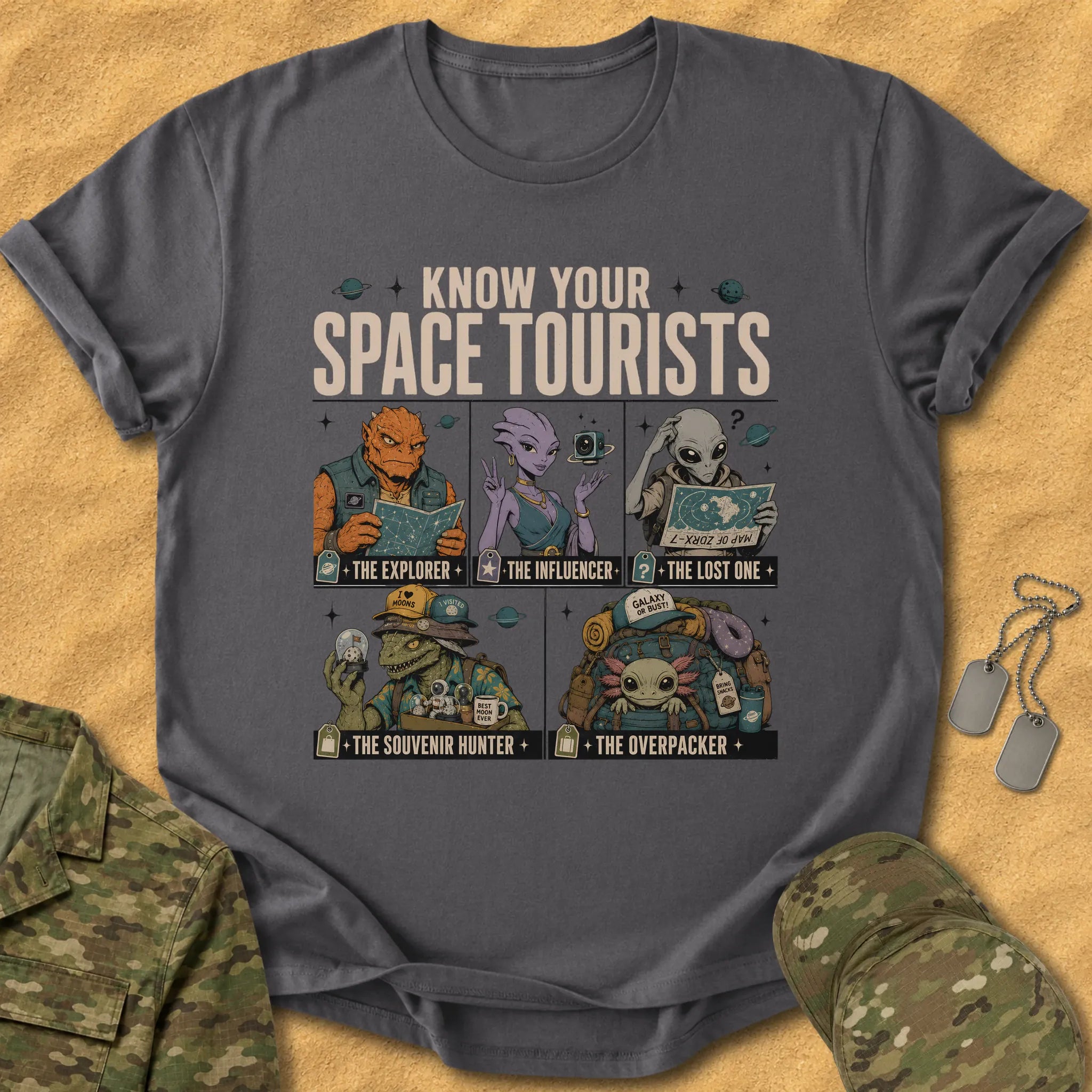 T-Shirt Space Tourists T-Shirt