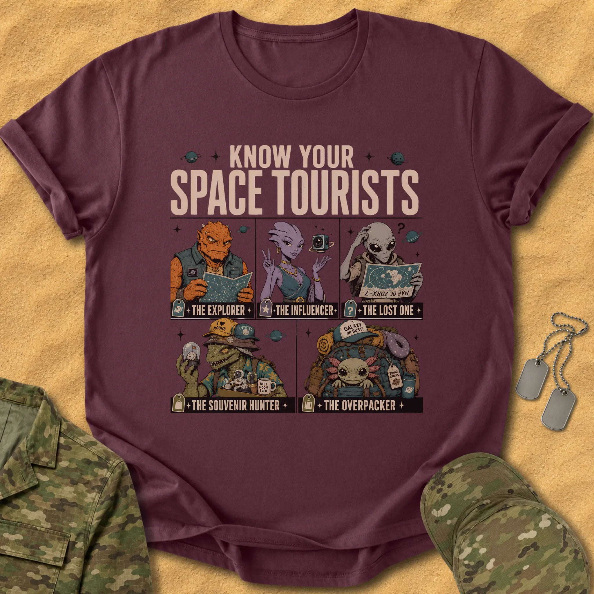T-Shirt Space Tourists T-Shirt