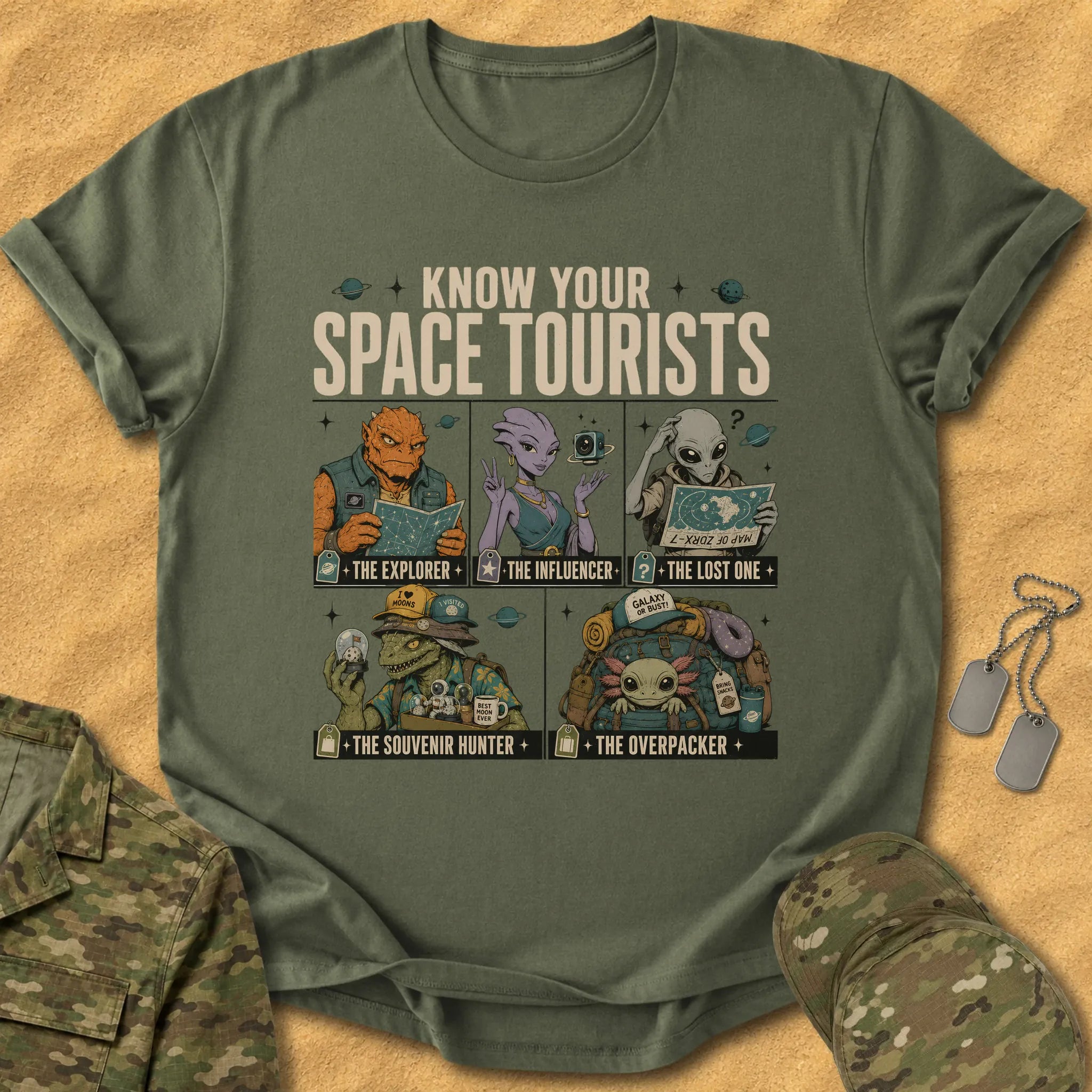 T-Shirt Space Tourists T-Shirt