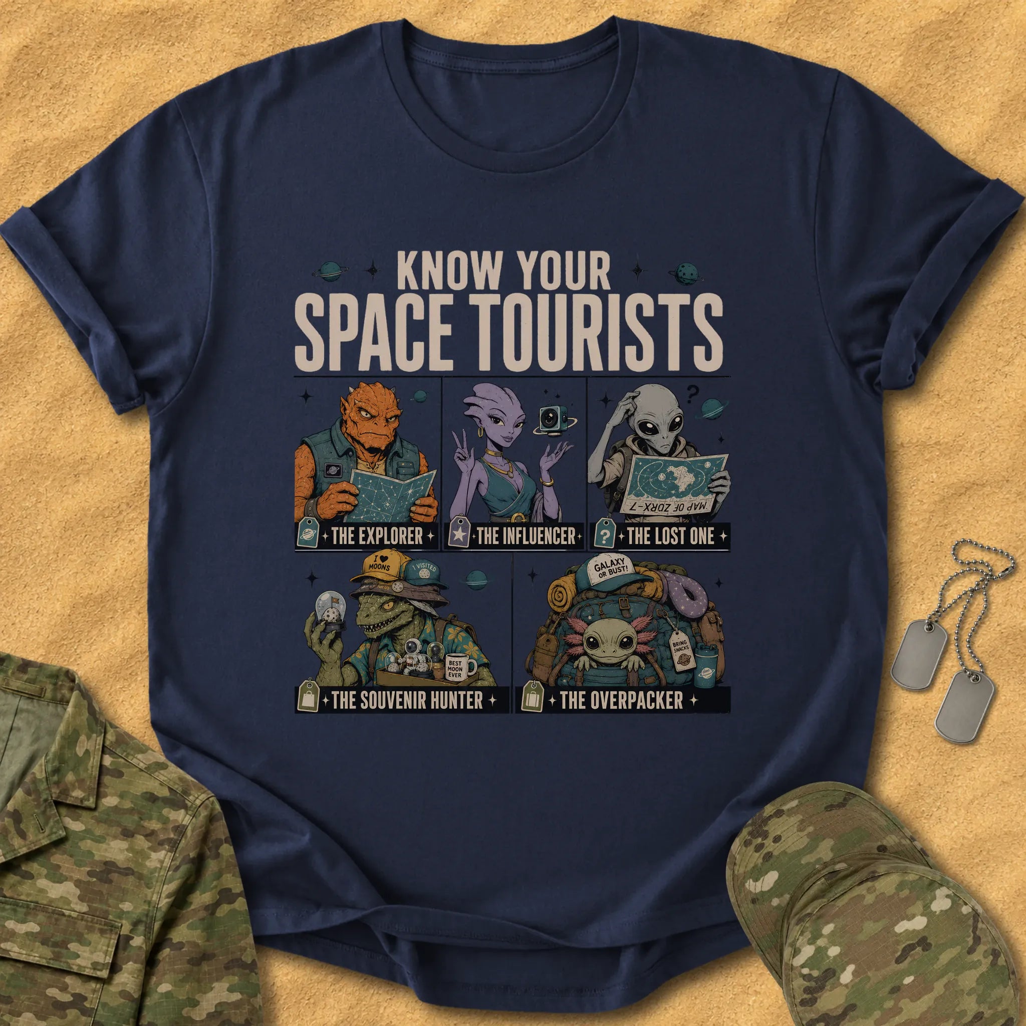 T-Shirt Space Tourists T-Shirt