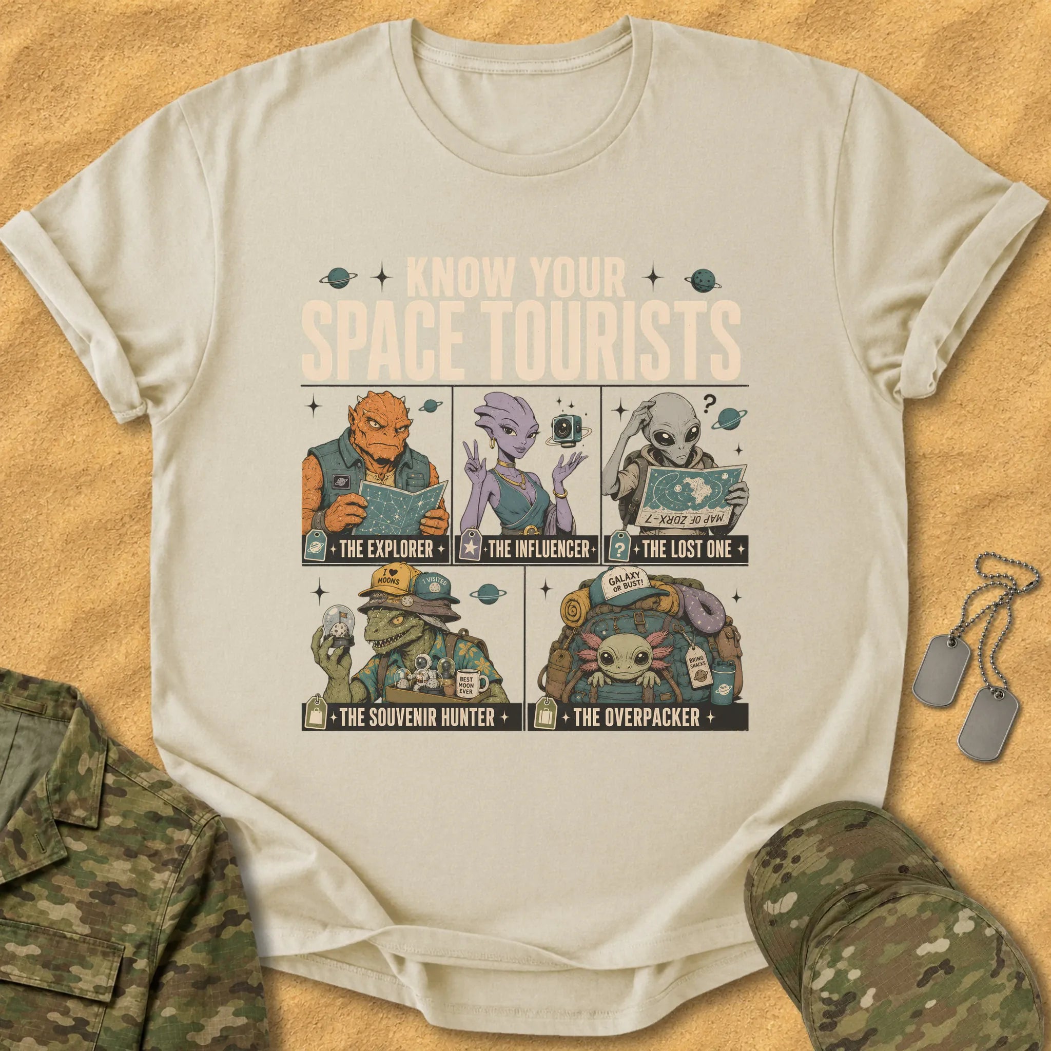 T-Shirt Space Tourists T-Shirt