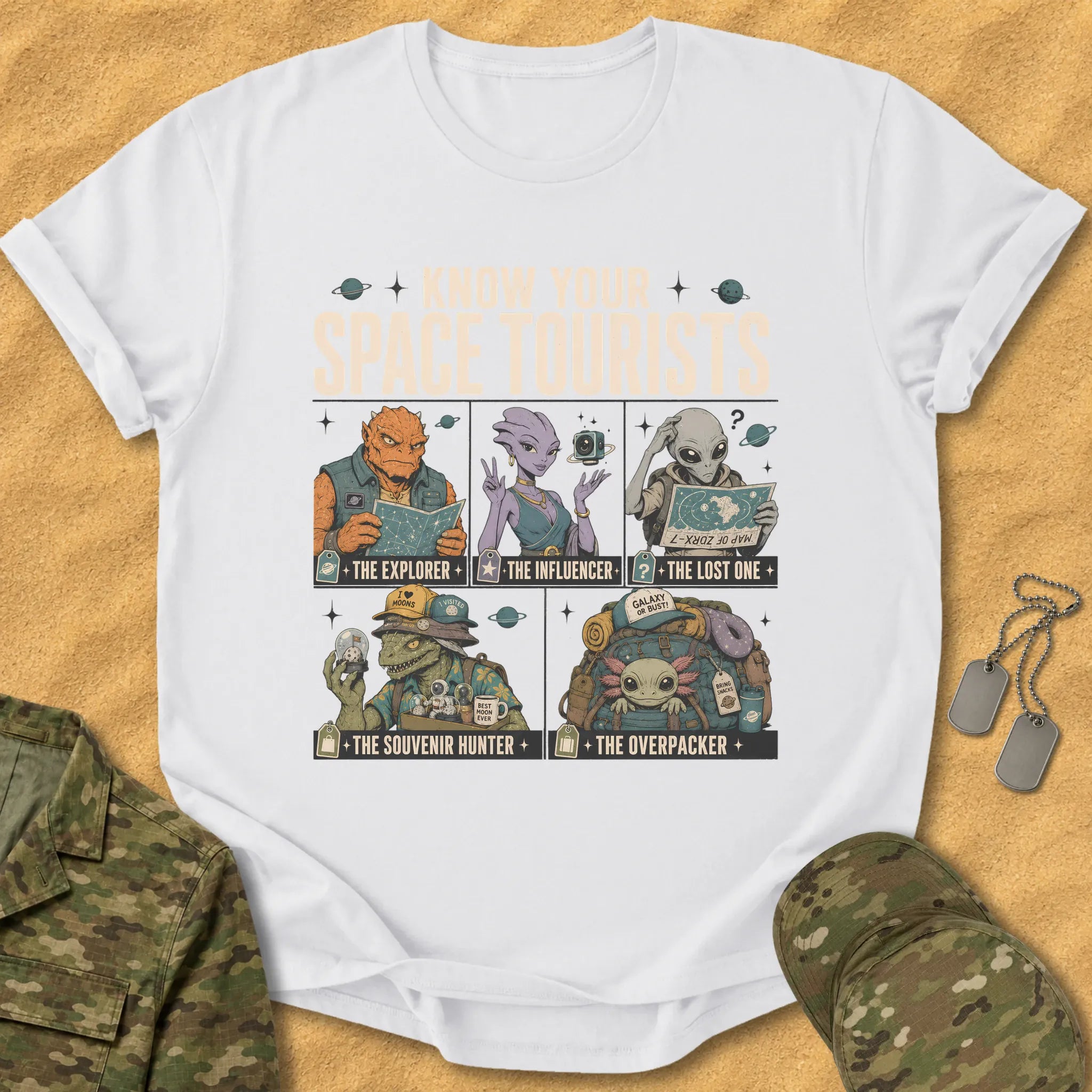 T-Shirt Space Tourists T-Shirt