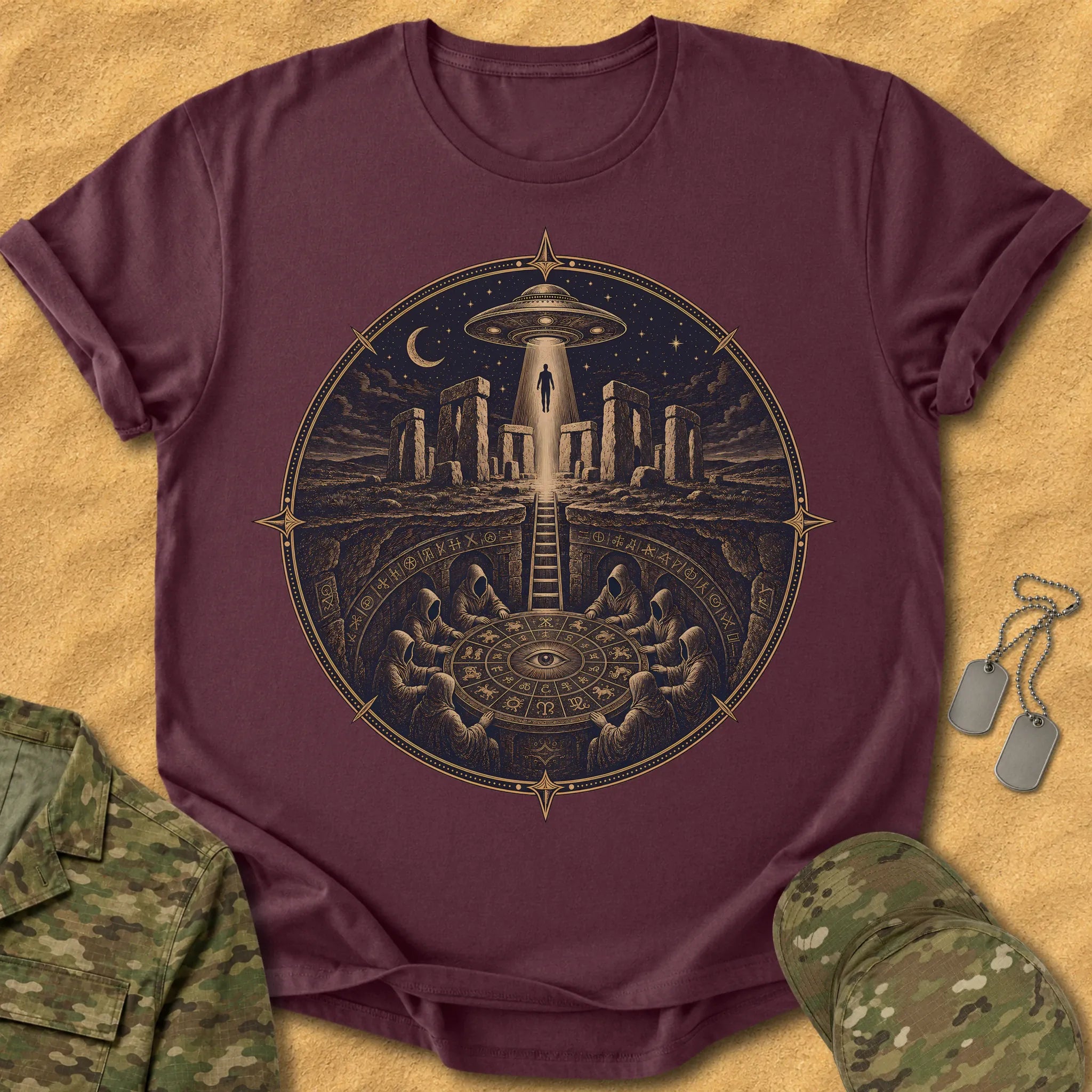 T-Shirt Stone Henge Ceremony T-Shirt
