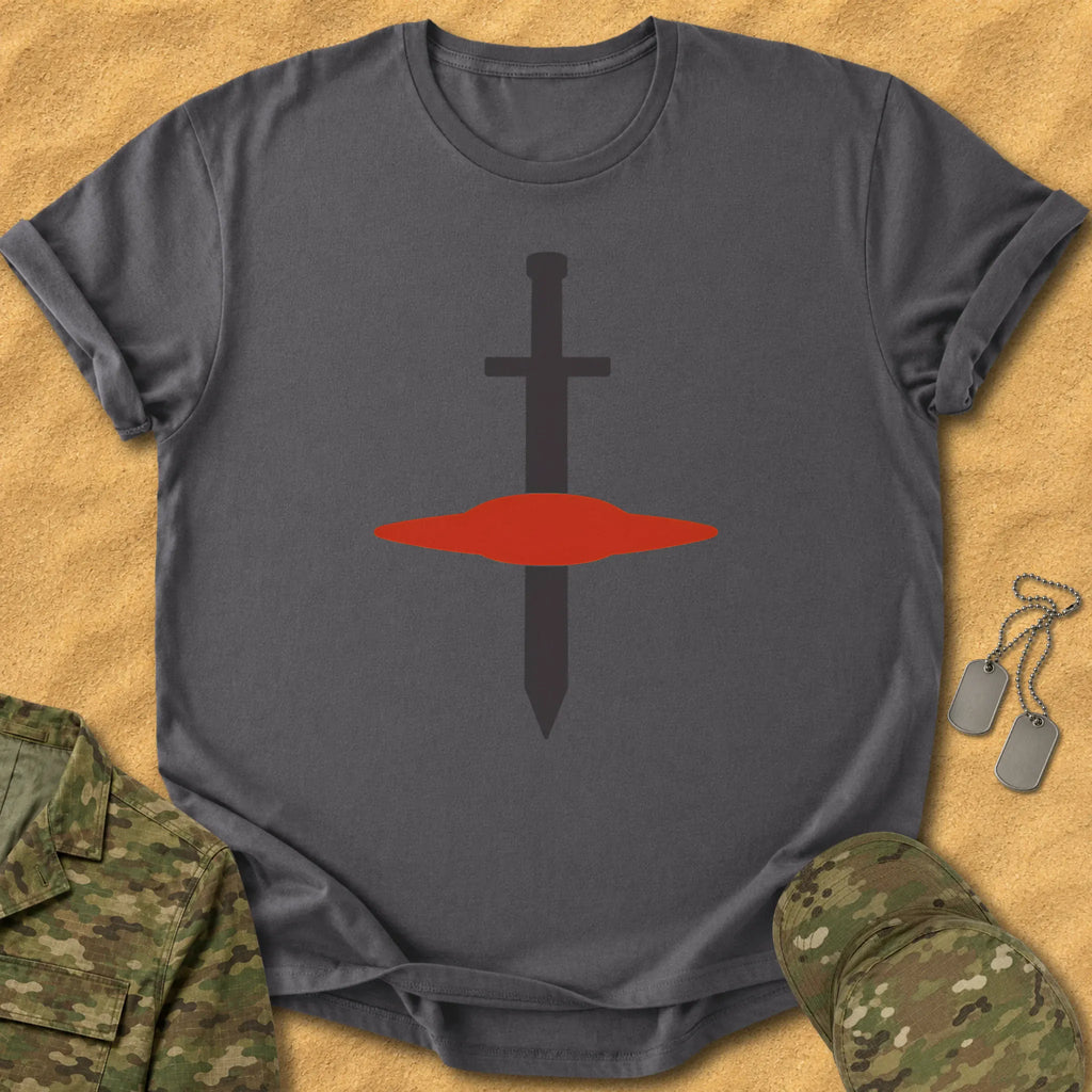 T-Shirt Sword Through Disc T-Shirt