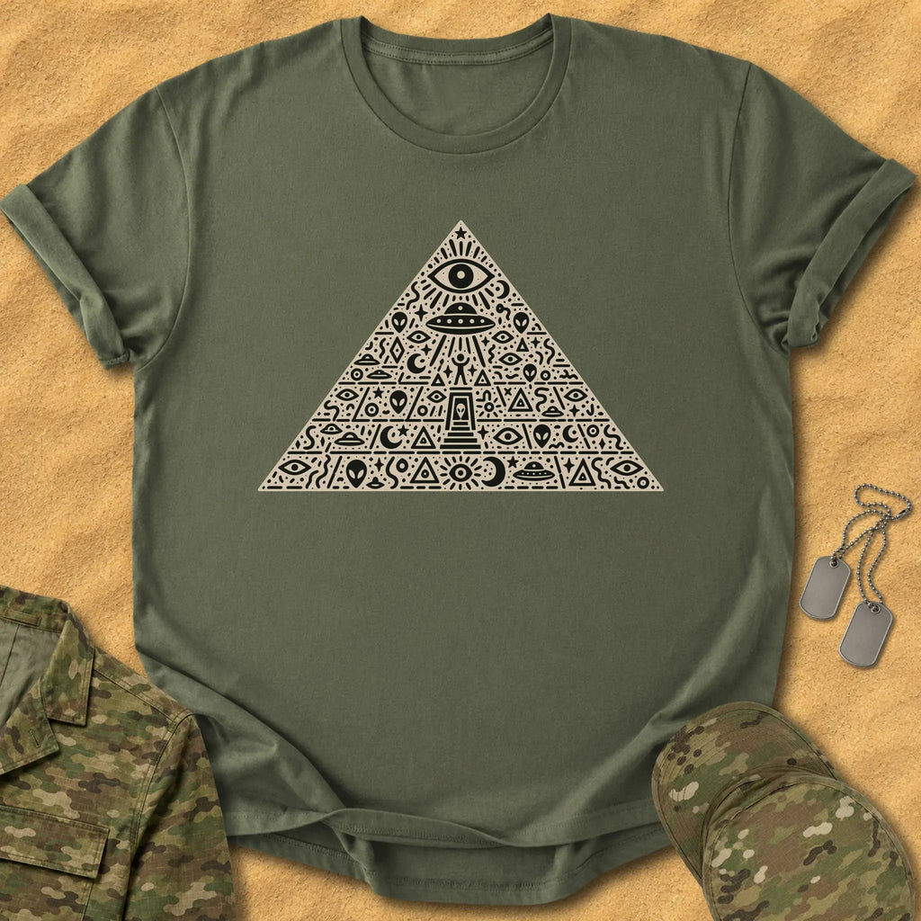 T-Shirt Symbol Pyramid T-Shirt