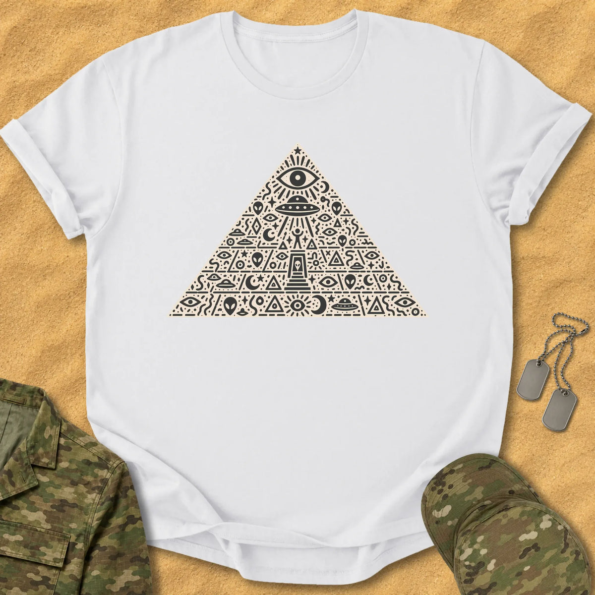 T-Shirt Symbol Pyramid T-Shirt