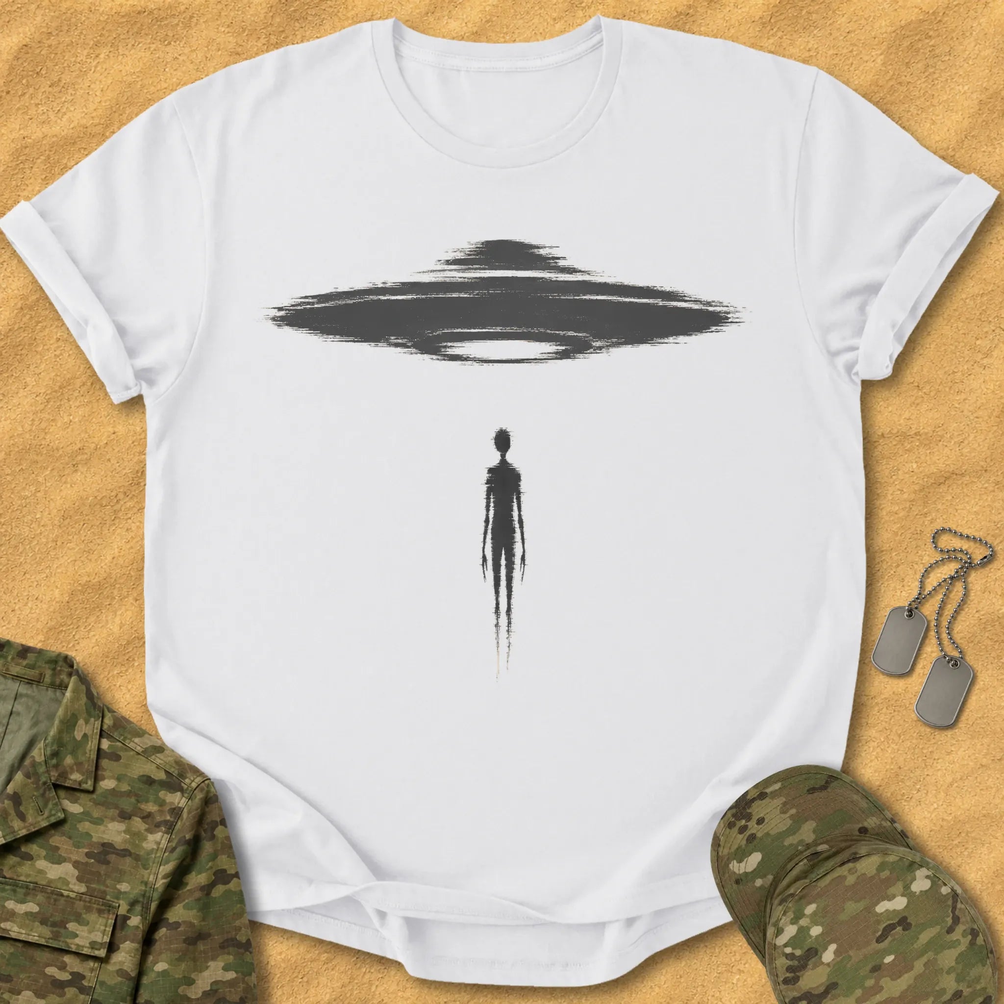T-Shirt Tall Grey Silhouette T-Shirt