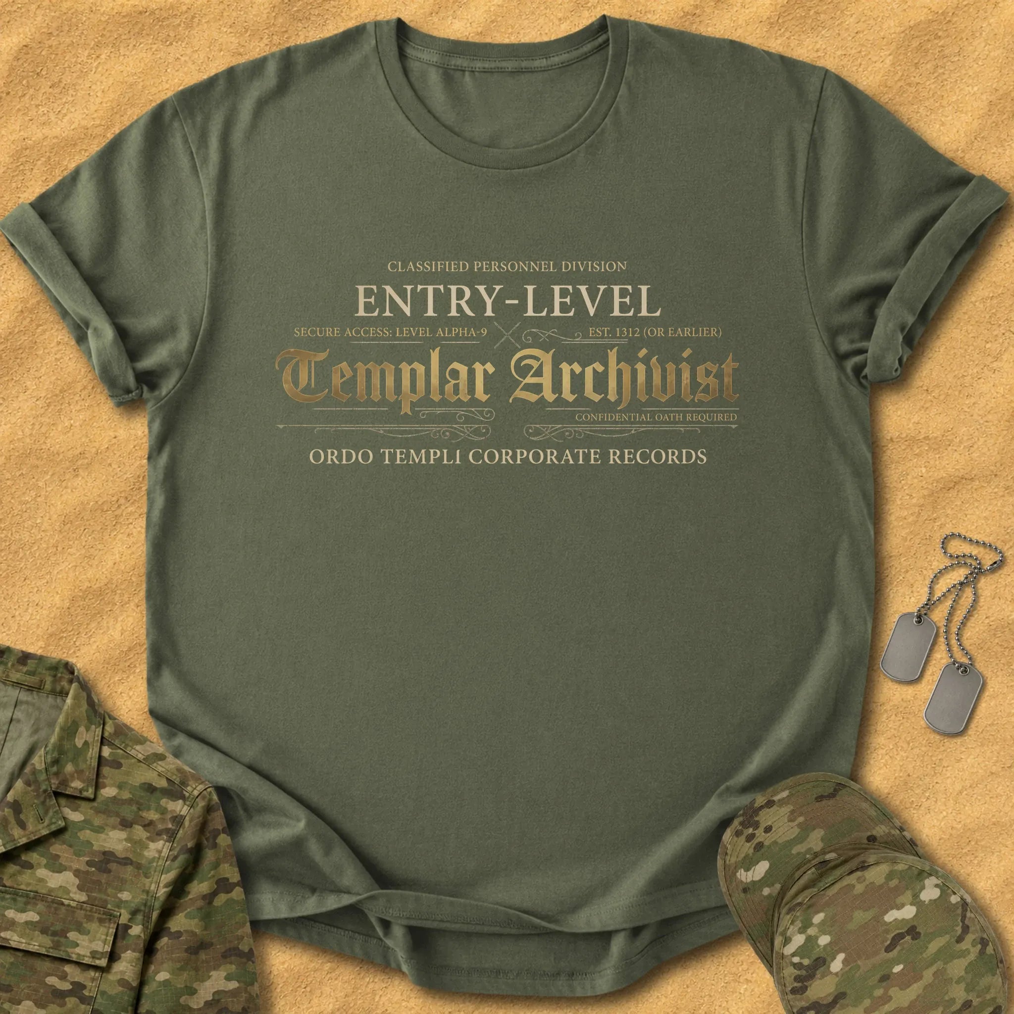 T-Shirt Templar Archivist T-Shirt