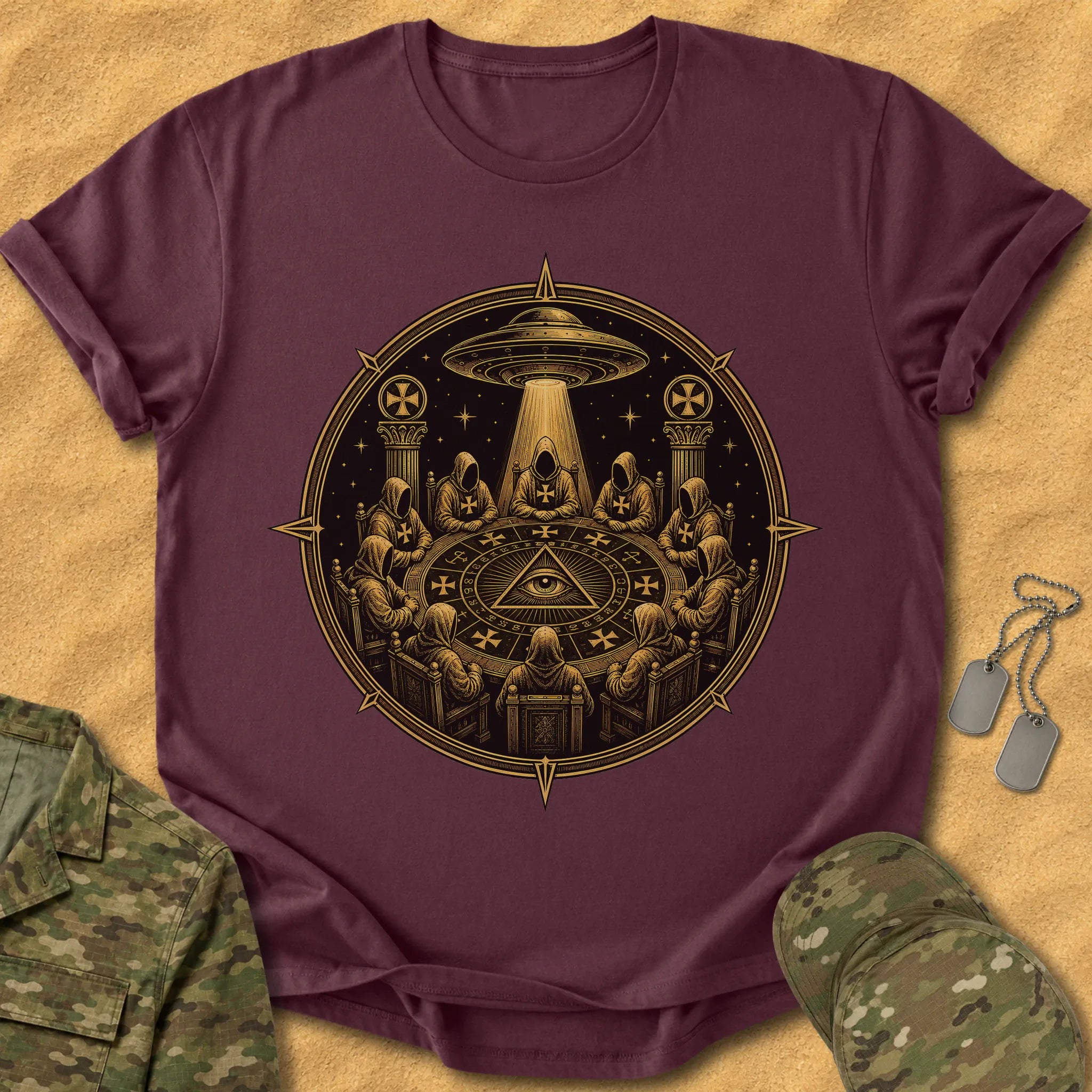 T-Shirt Templar Eye Council T-Shirt
