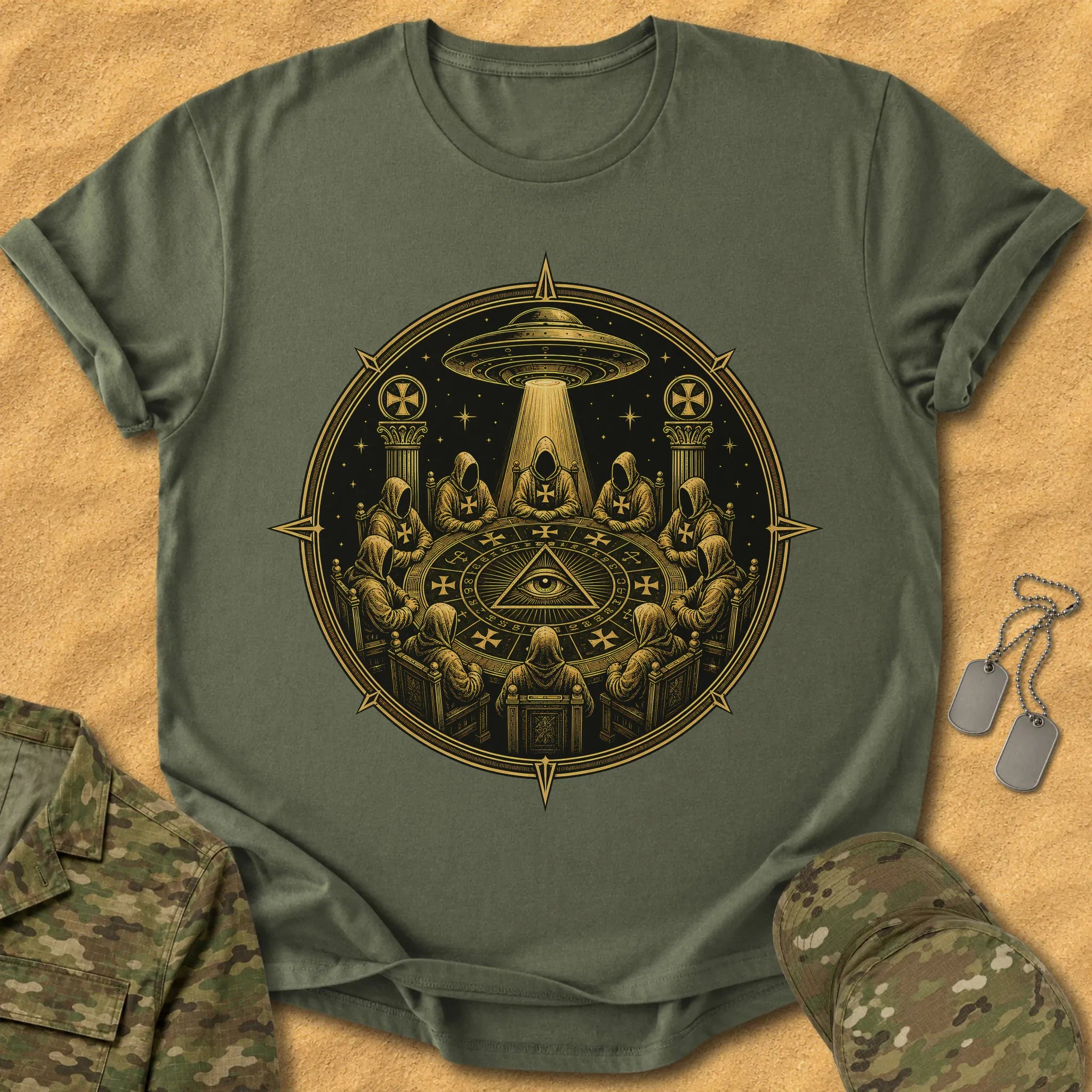 T-Shirt Templar Eye Council T-Shirt