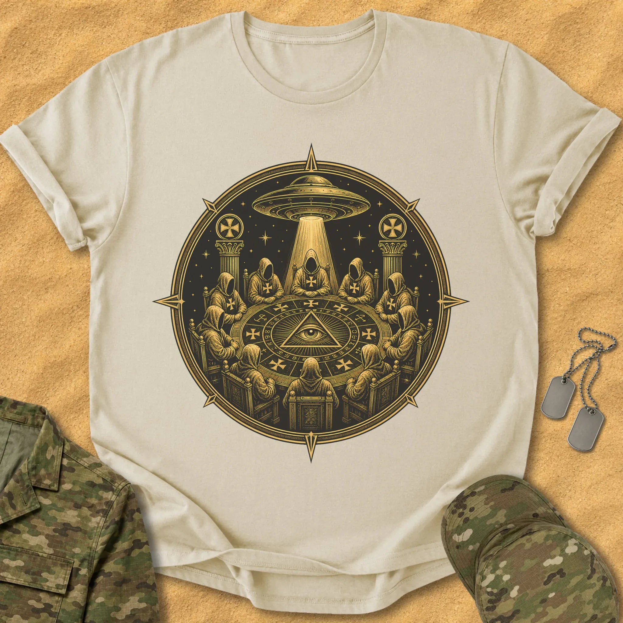 T-Shirt Templar Eye Council T-Shirt