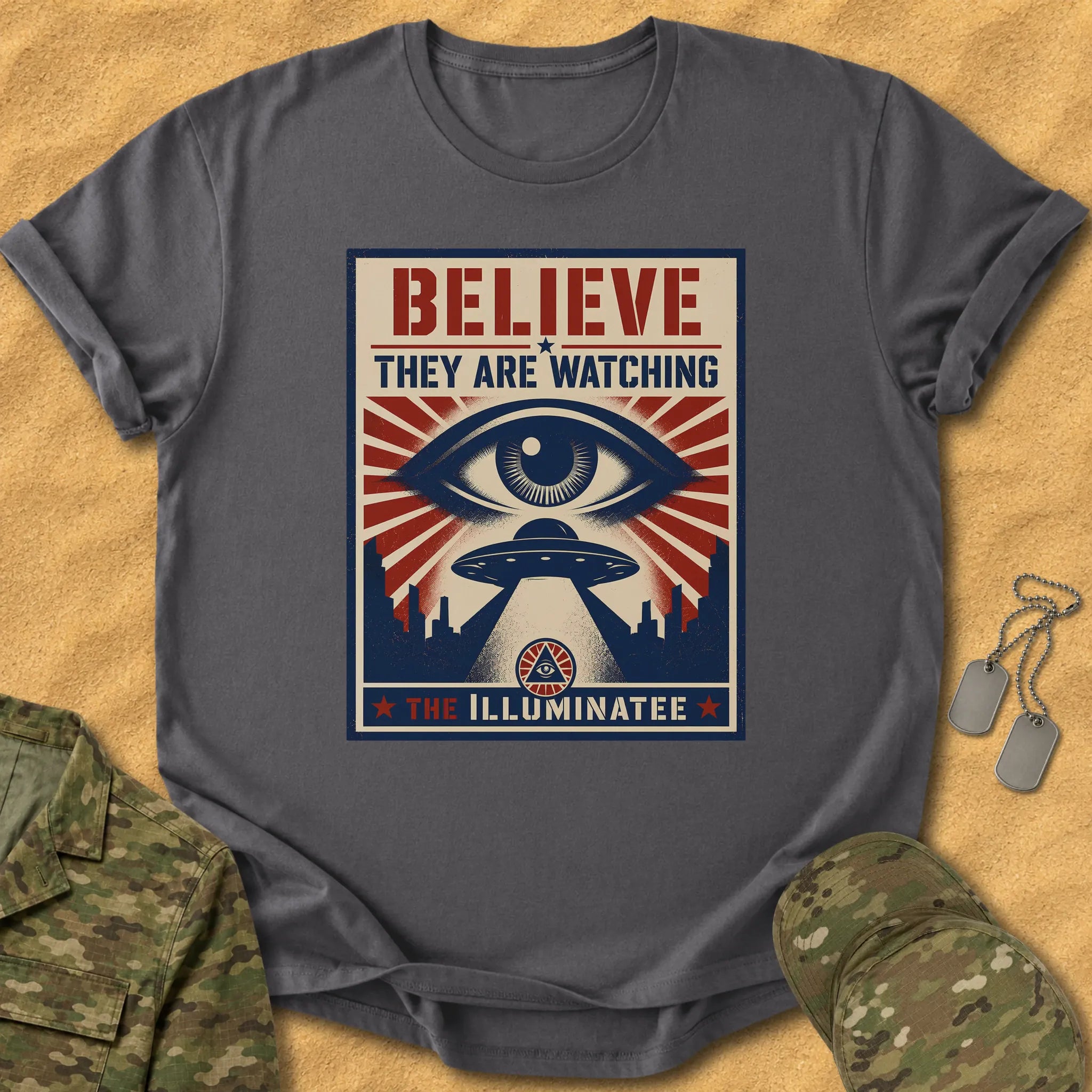 T-Shirt They Are Watching T-Shirt