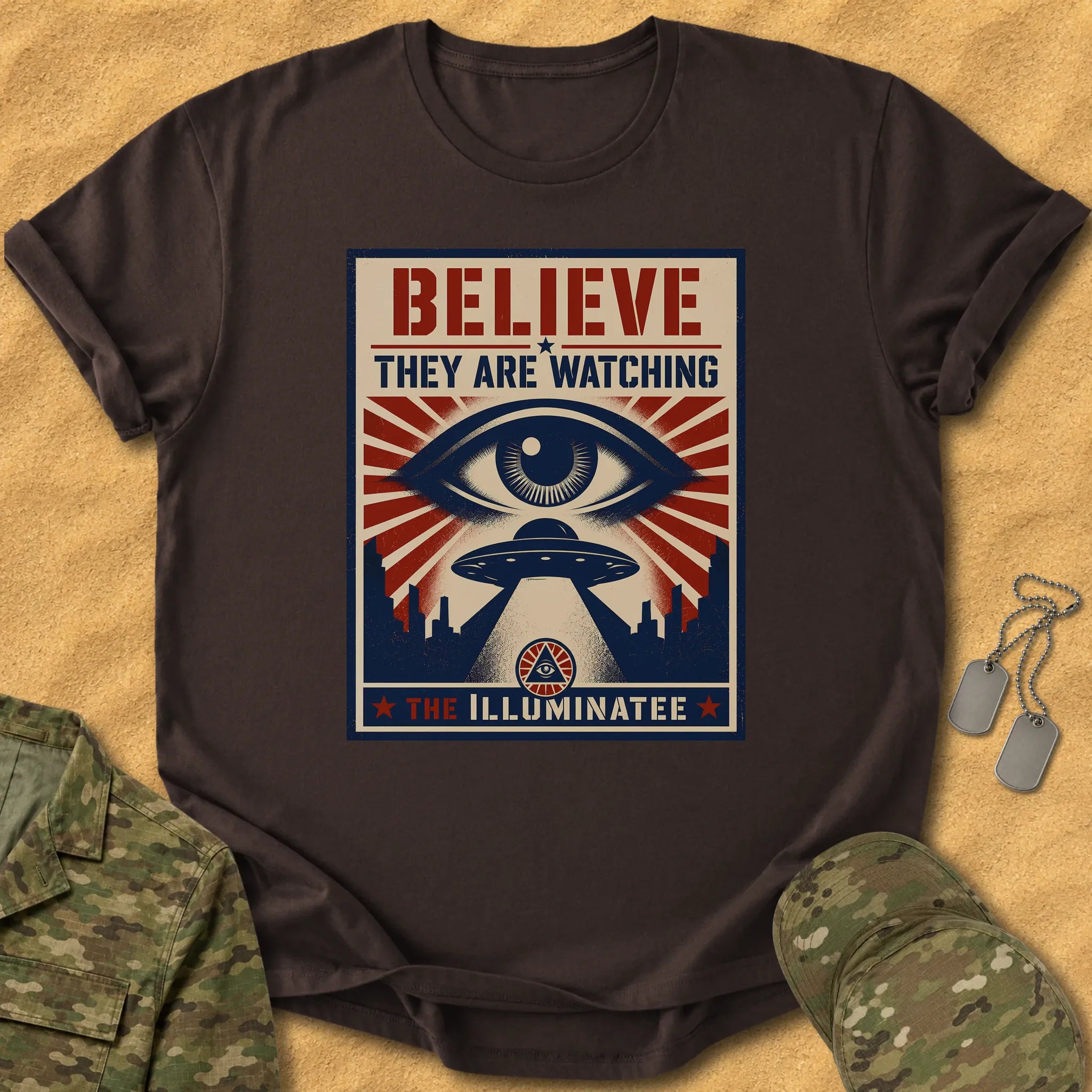 T-Shirt They Are Watching T-Shirt