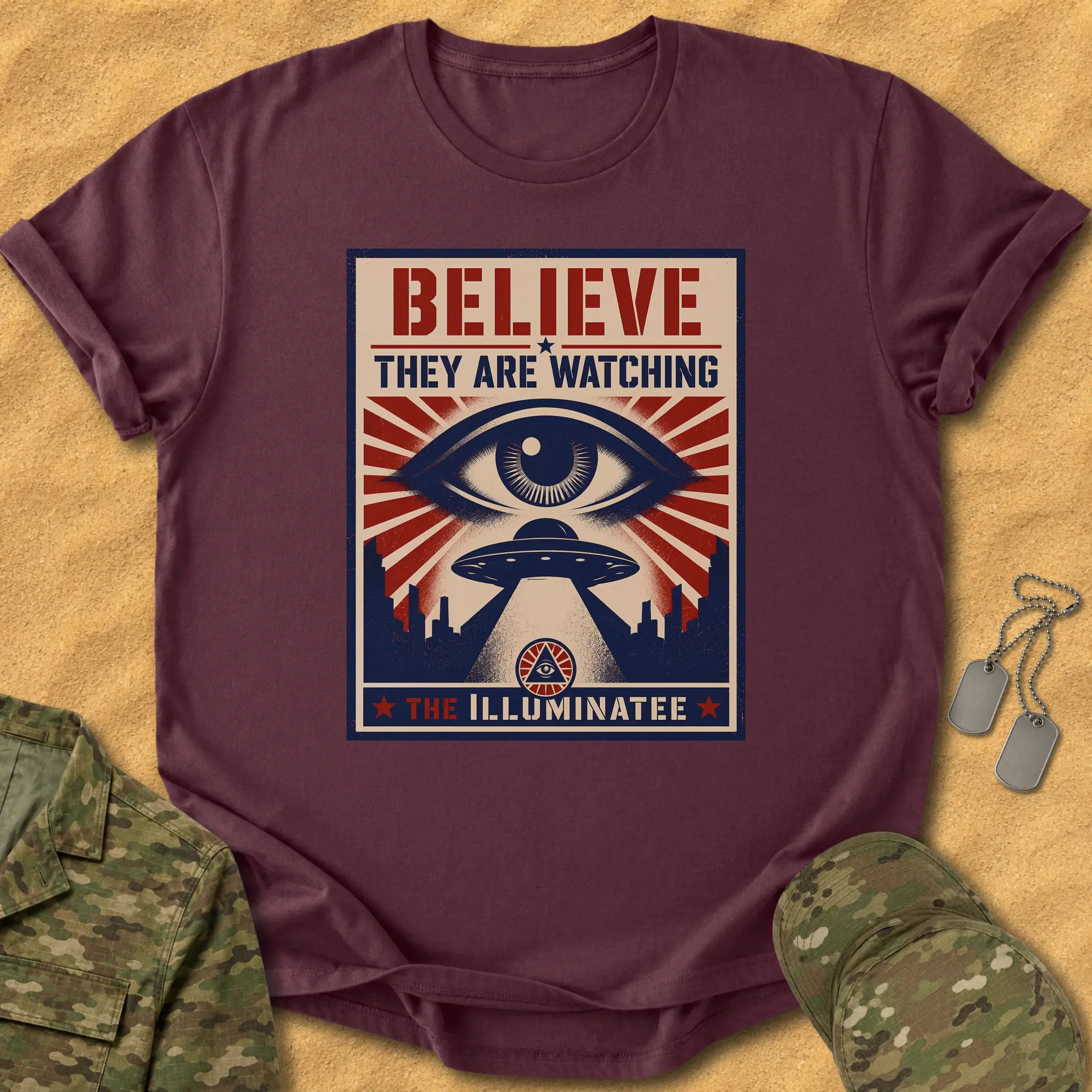 T-Shirt They Are Watching T-Shirt