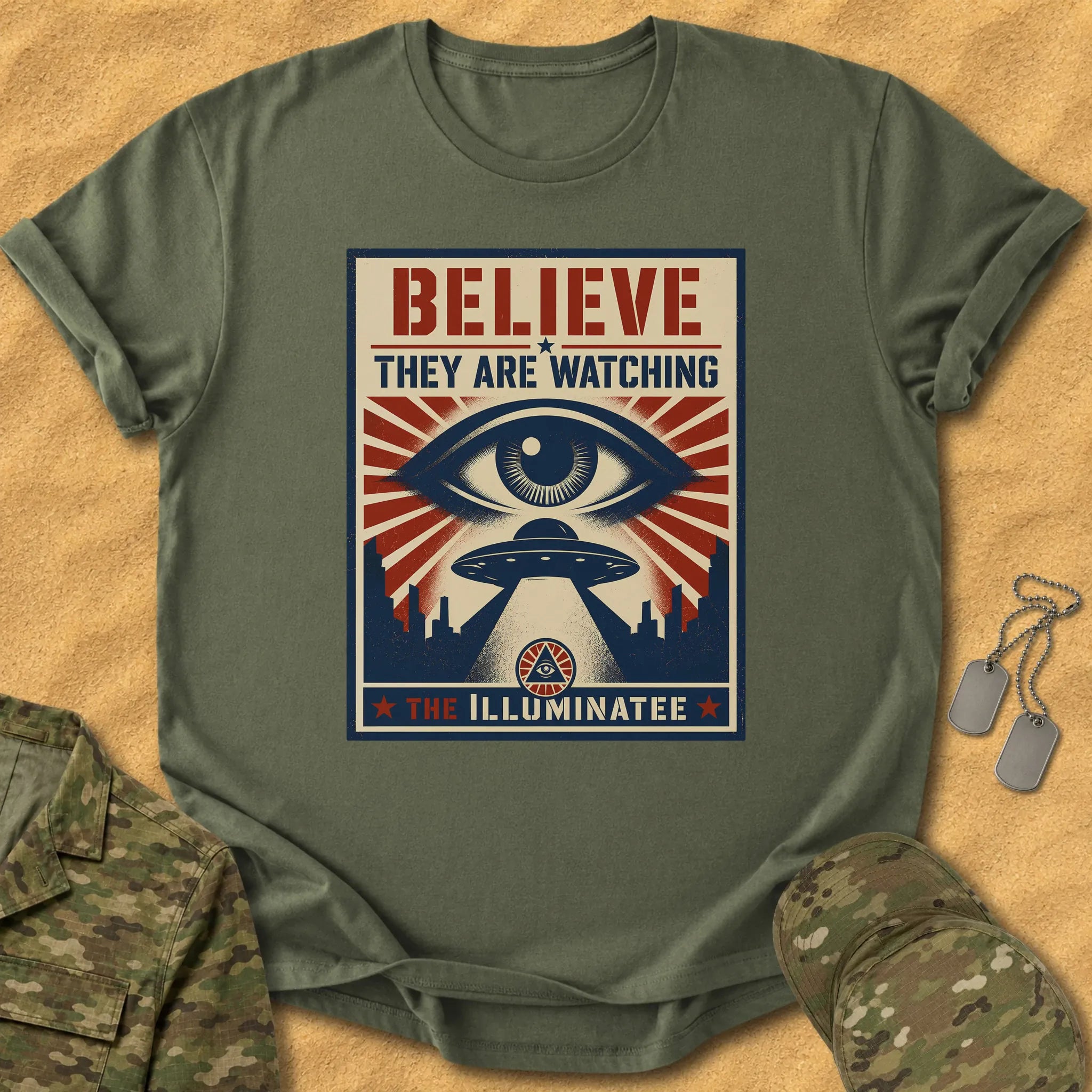 T-Shirt They Are Watching T-Shirt