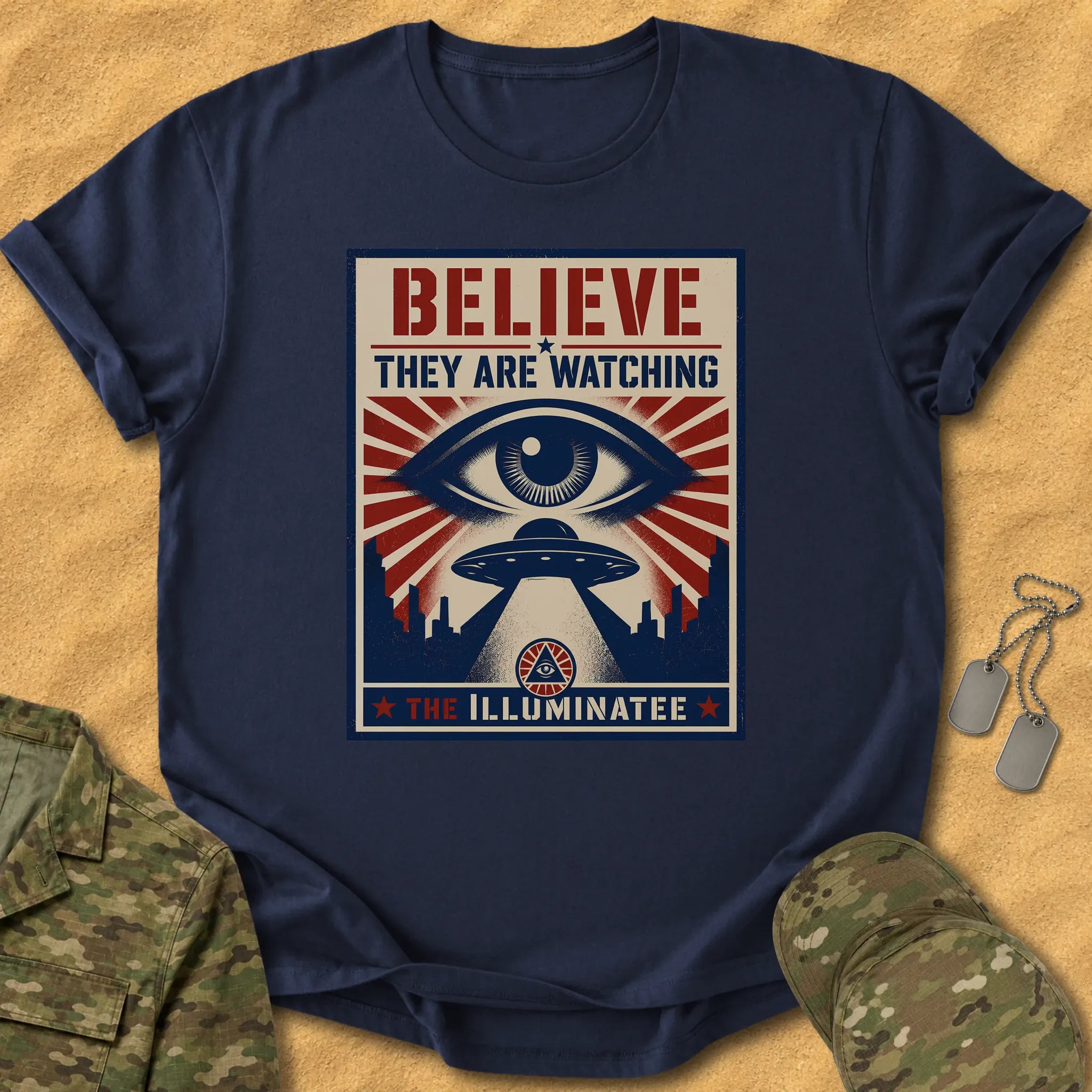 T-Shirt They Are Watching T-Shirt