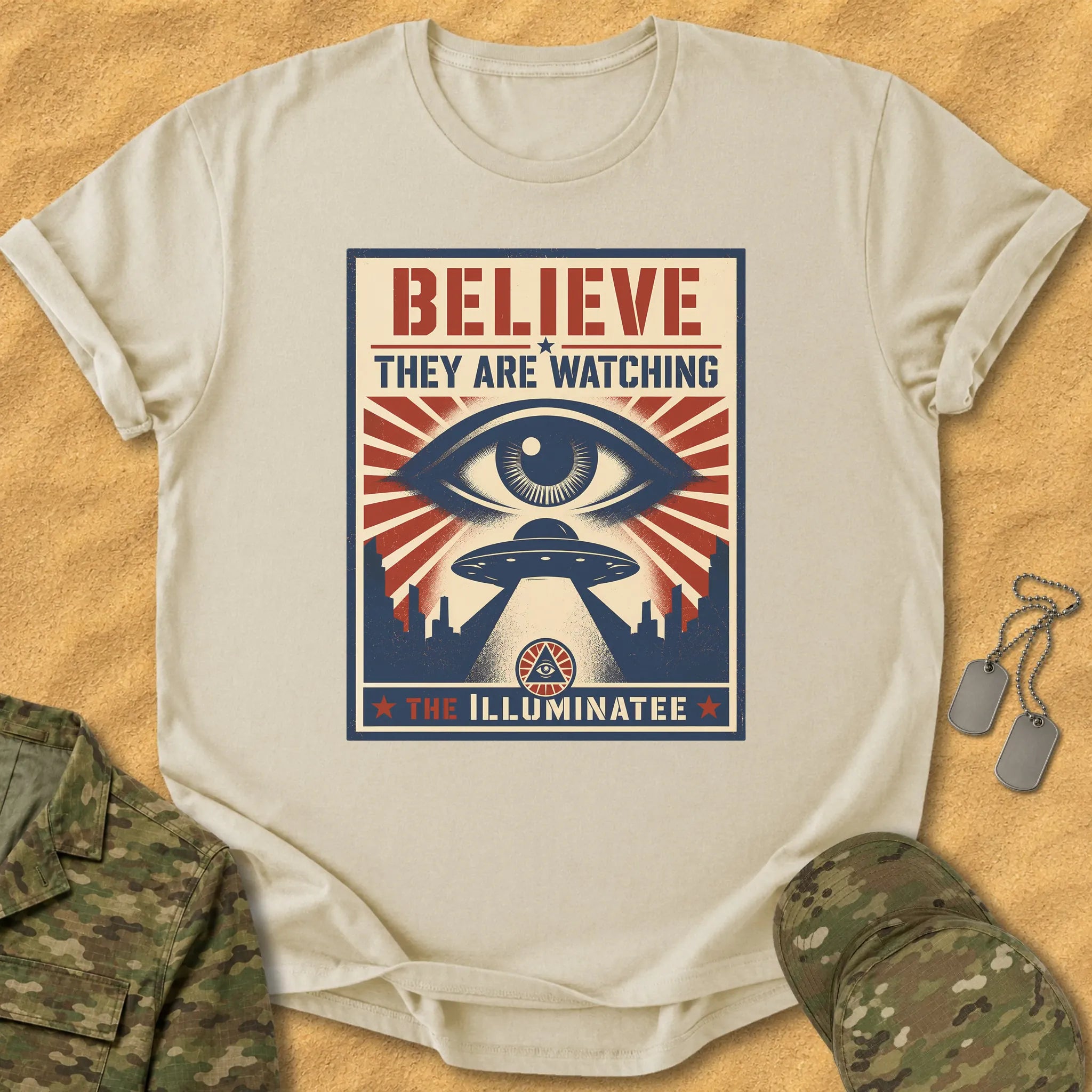 T-Shirt They Are Watching T-Shirt