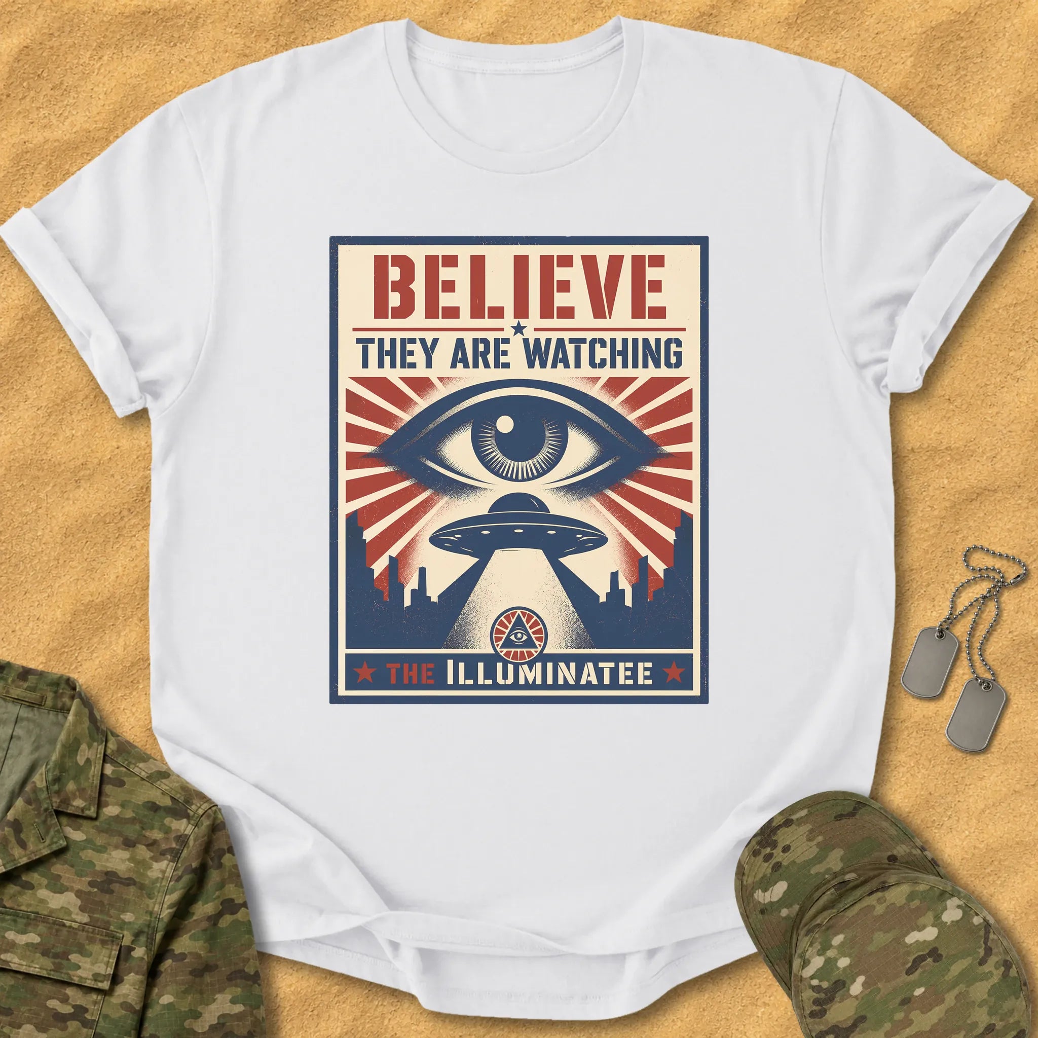 T-Shirt They Are Watching T-Shirt