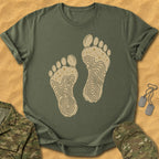 T-Shirt Tracks beyond Map T-Shirt